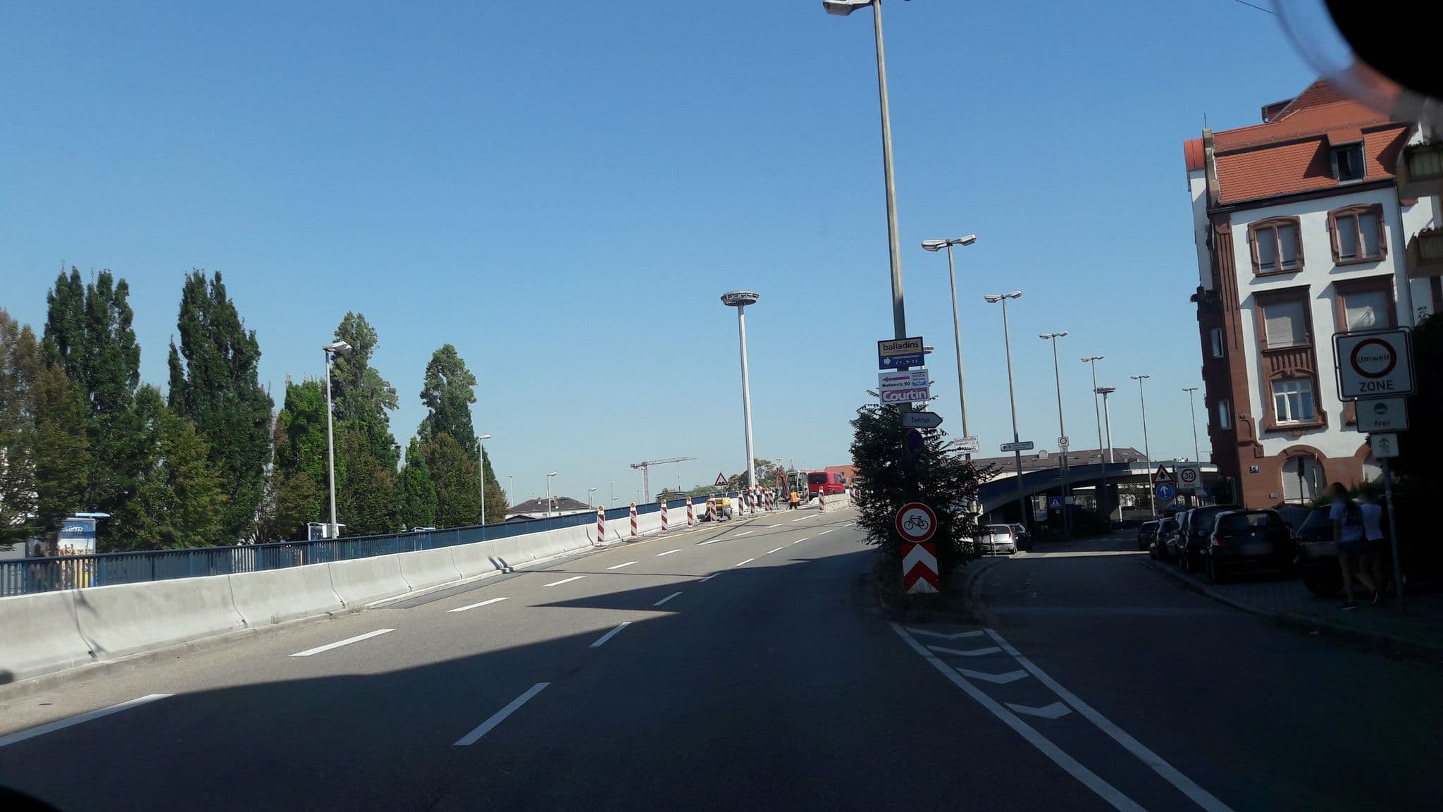 Street view near Wohnheim B7, Mannheim — © agranizo (CC BY-SA · Mapillary)