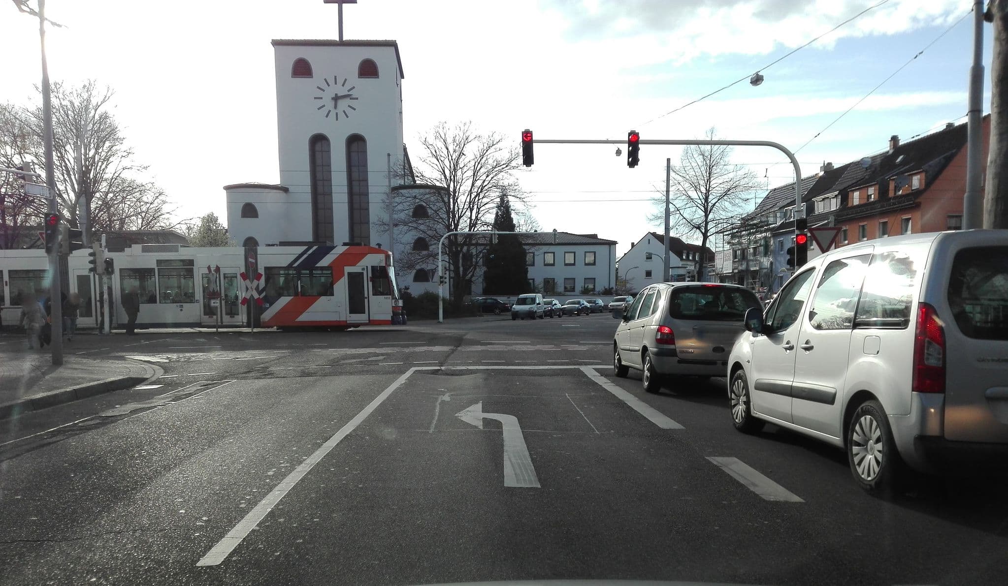 Street view near Renners Appartements, Mannheim — © wegavision (CC BY-SA · Mapillary)