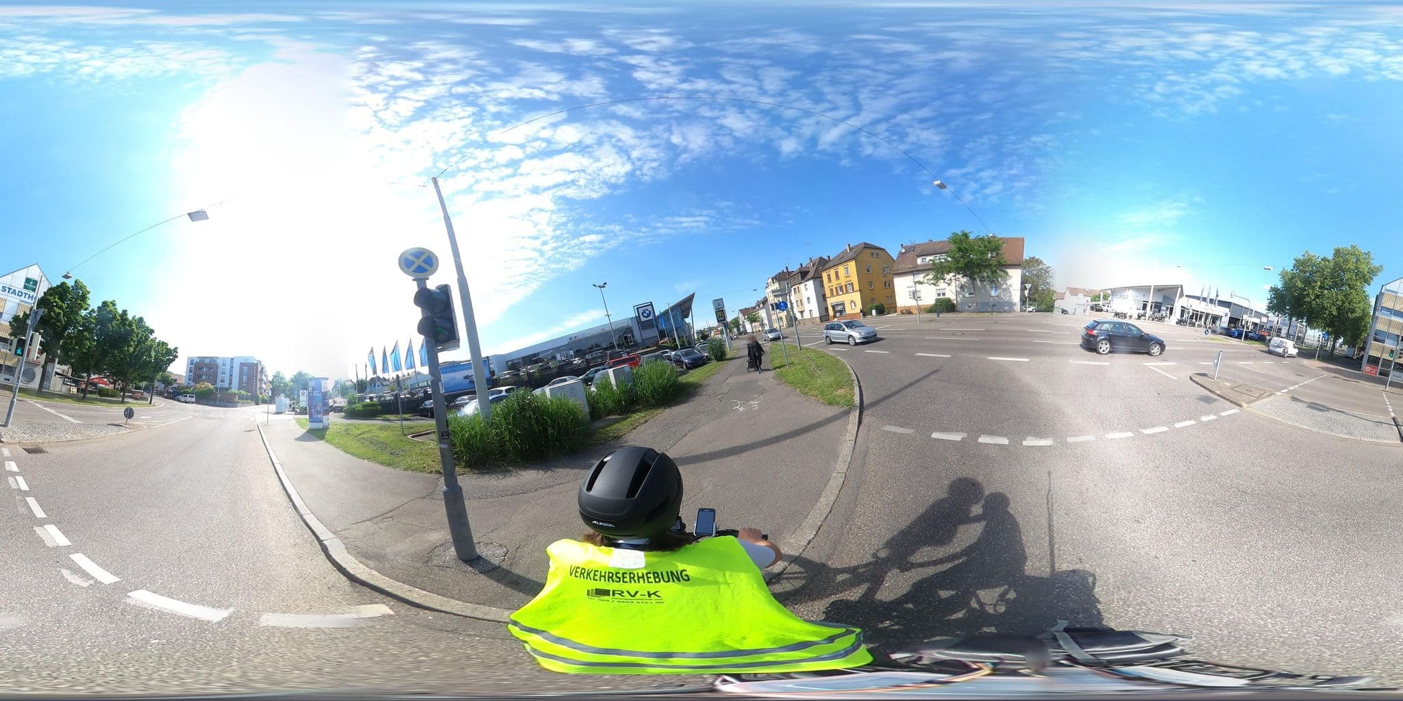 Street view near AKZENT Stadthotel Heilbronn, Heilbronn — © RadNETZ (CC BY-SA · Mapillary)