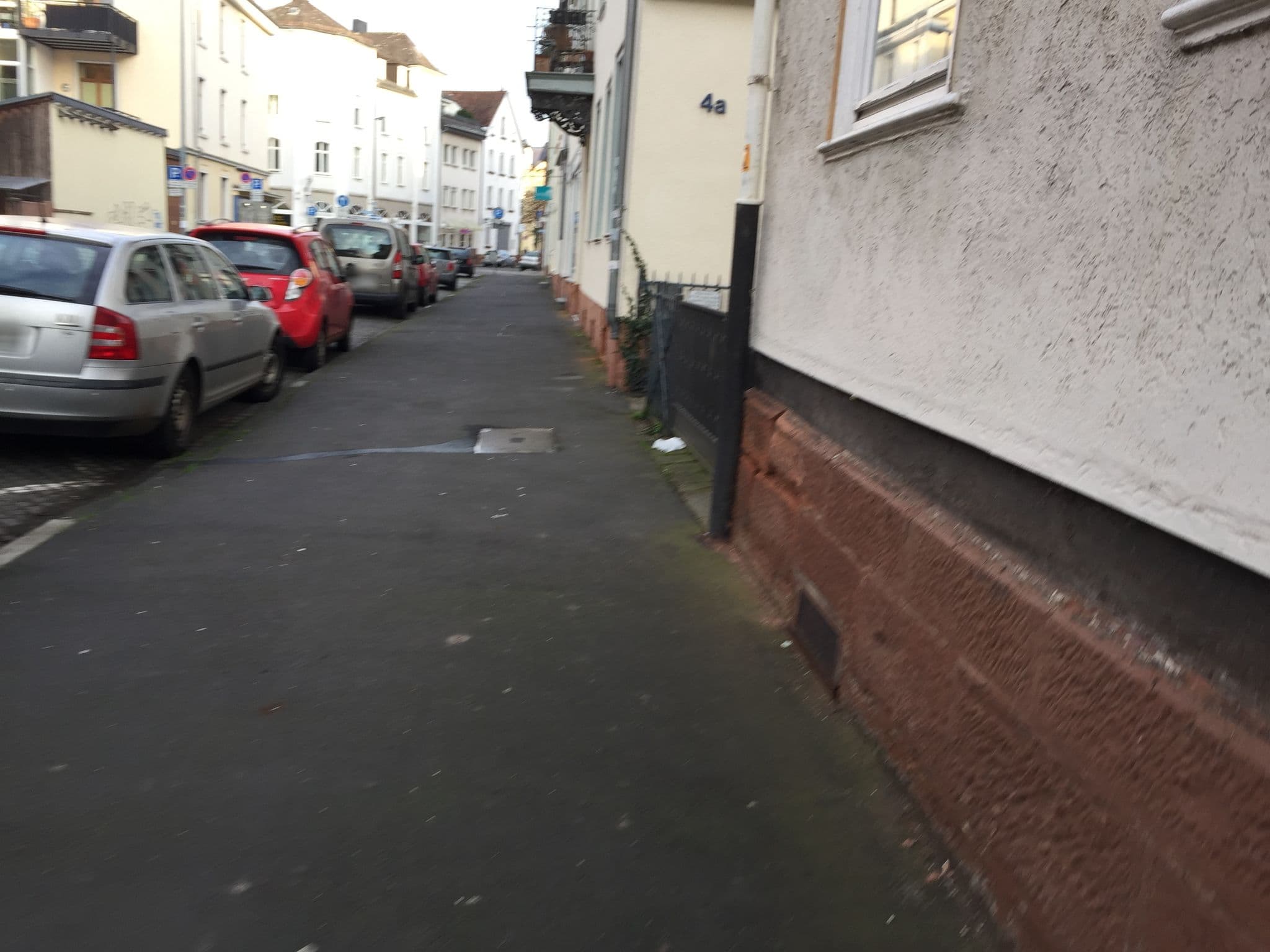 Street view near Tusculum Gästehaus, Marburg an der Lahn — © troher15 (CC BY-SA · Mapillary)