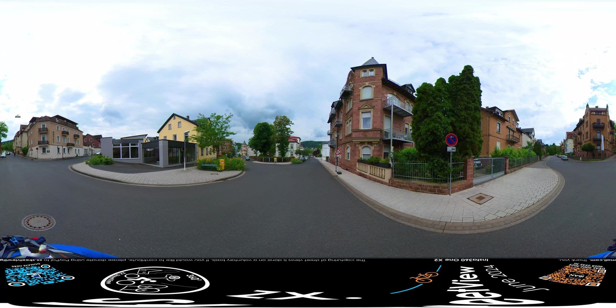 Street view near Hotel Astoria, Bad Kissingen — © ZXStreetview (CC BY-SA · Mapillary)