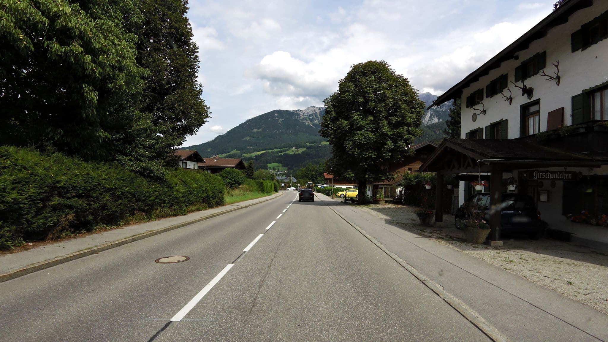 Street view near Schubert E. und Schubert W., Hotel-Pension Hirschlehen, Schönau am Königssee — © czmrtn (CC BY-SA · Mapillary)