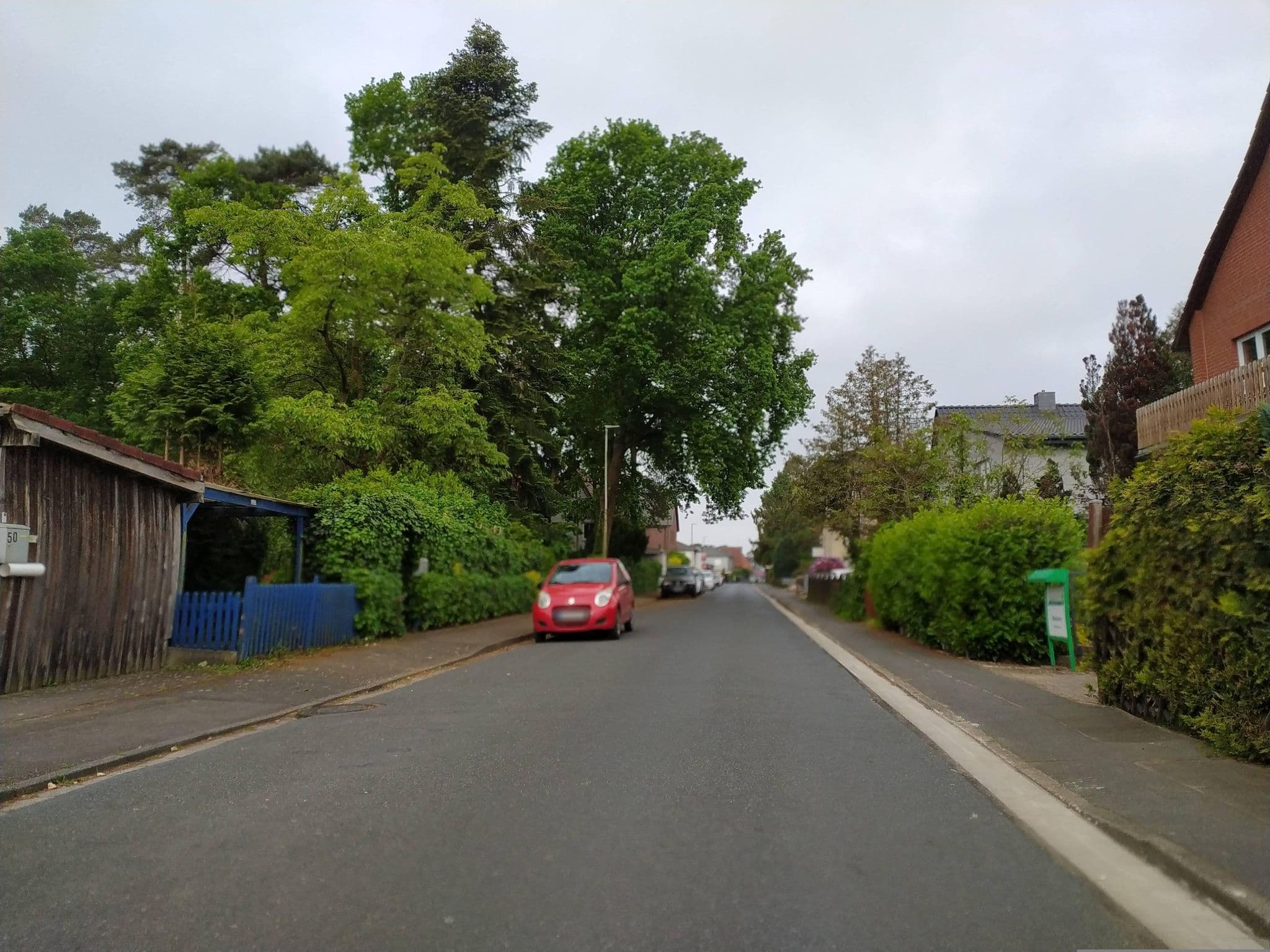 Street view near Ferienblockhäuser am Steinhuder Meer, Hagenburg — © steinm (CC BY-SA · Mapillary)