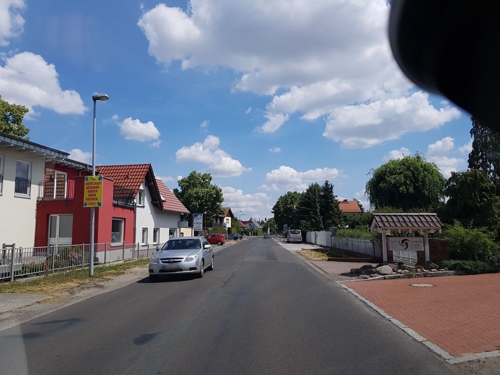 Street view near Pension Karola Kotzur, Cottbus — © dsmm (CC BY-SA · Mapillary)