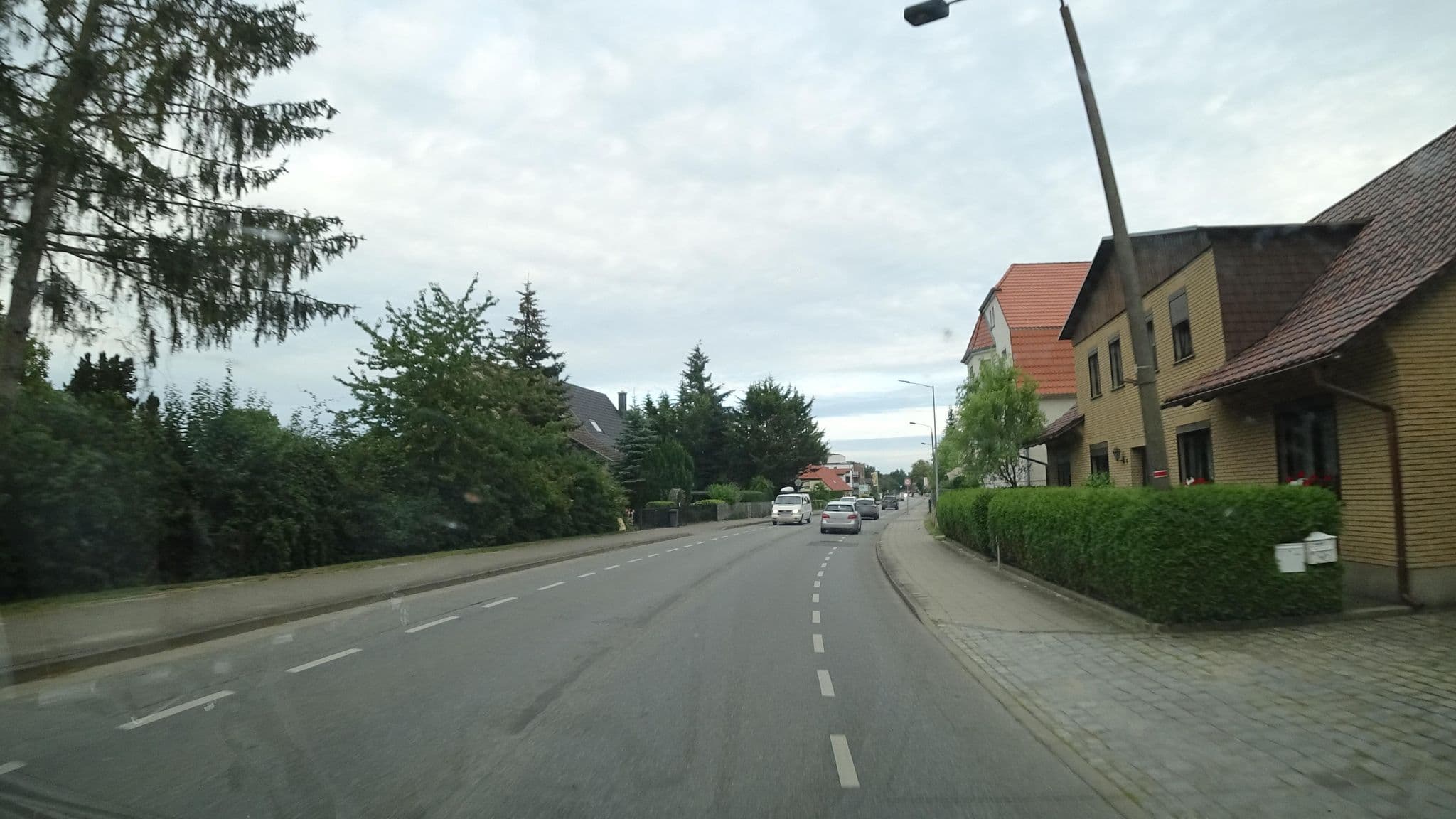 Street view near Muehlenhof Koepp, Universitäts- und Hansestadt Greifswald — © flohoff (CC BY-SA · Mapillary)