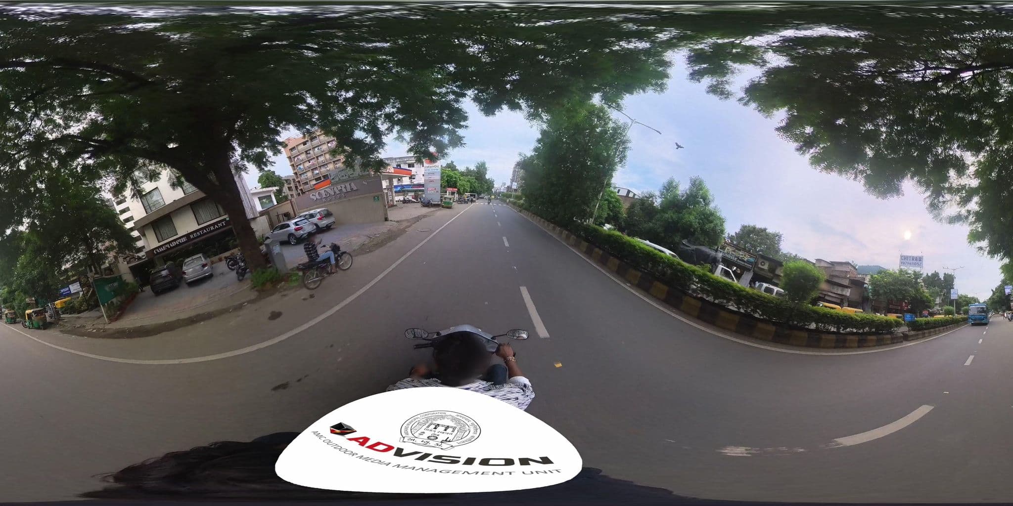 Street view near Hotel Sunstay, Ahmedabad — © skysign (CC BY-SA · Mapillary)