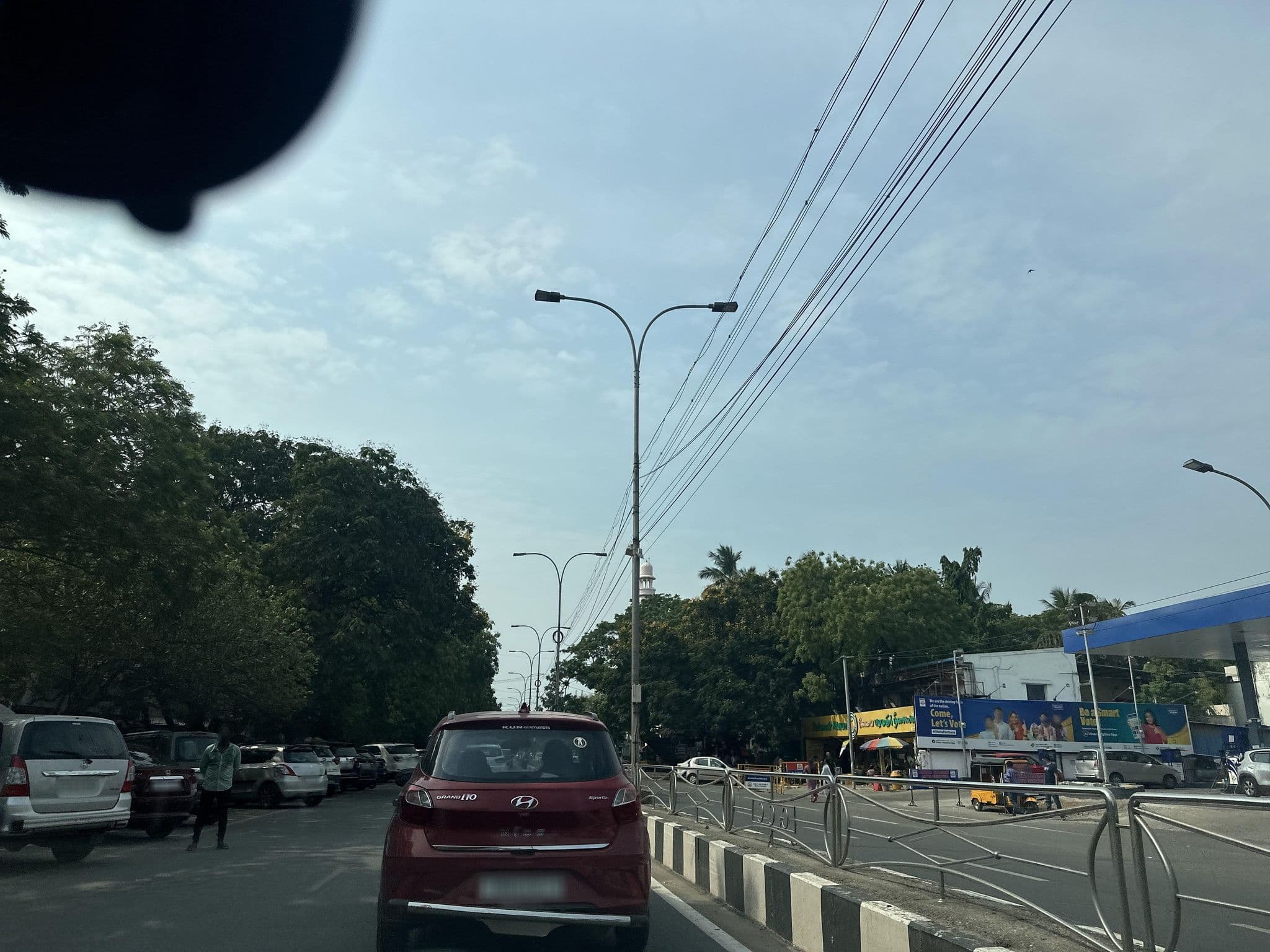 Street view near Sea Shell Suite, Nerkunram — © Jonathanpraveen (CC BY-SA · Mapillary)