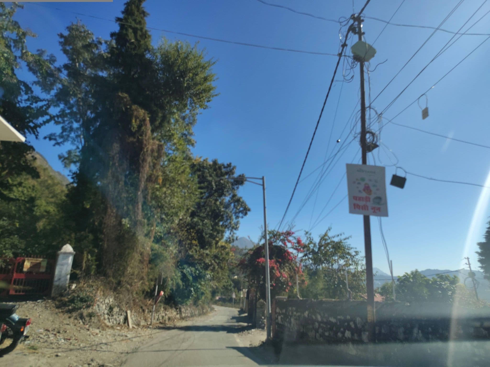 Street view near Hotel Meadows, Bhīm Tāl — © RBT (CC BY-SA · Mapillary)