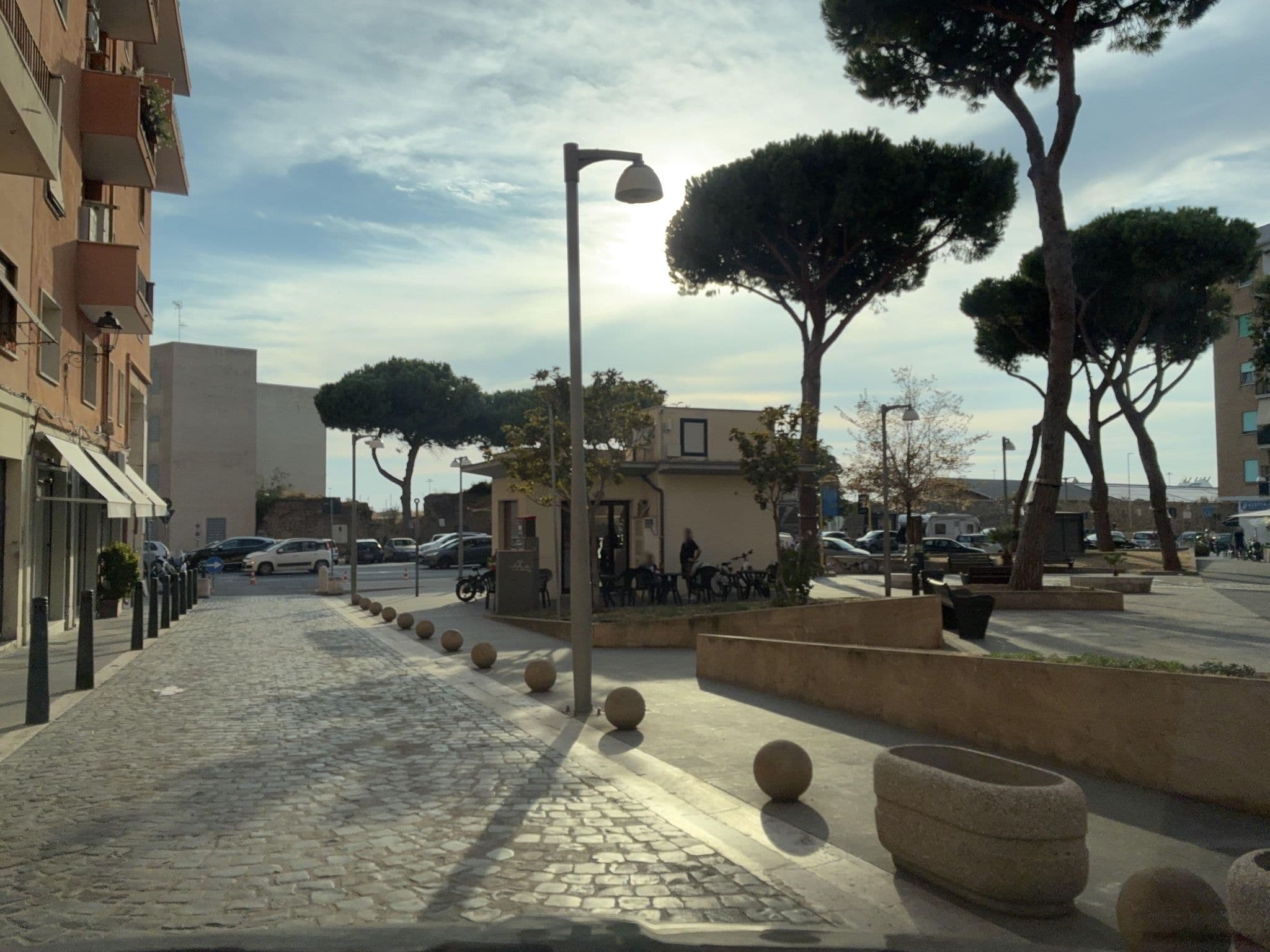 Street view near Le Mura, Civitavecchia — © panbauletto (CC BY-SA · Mapillary)