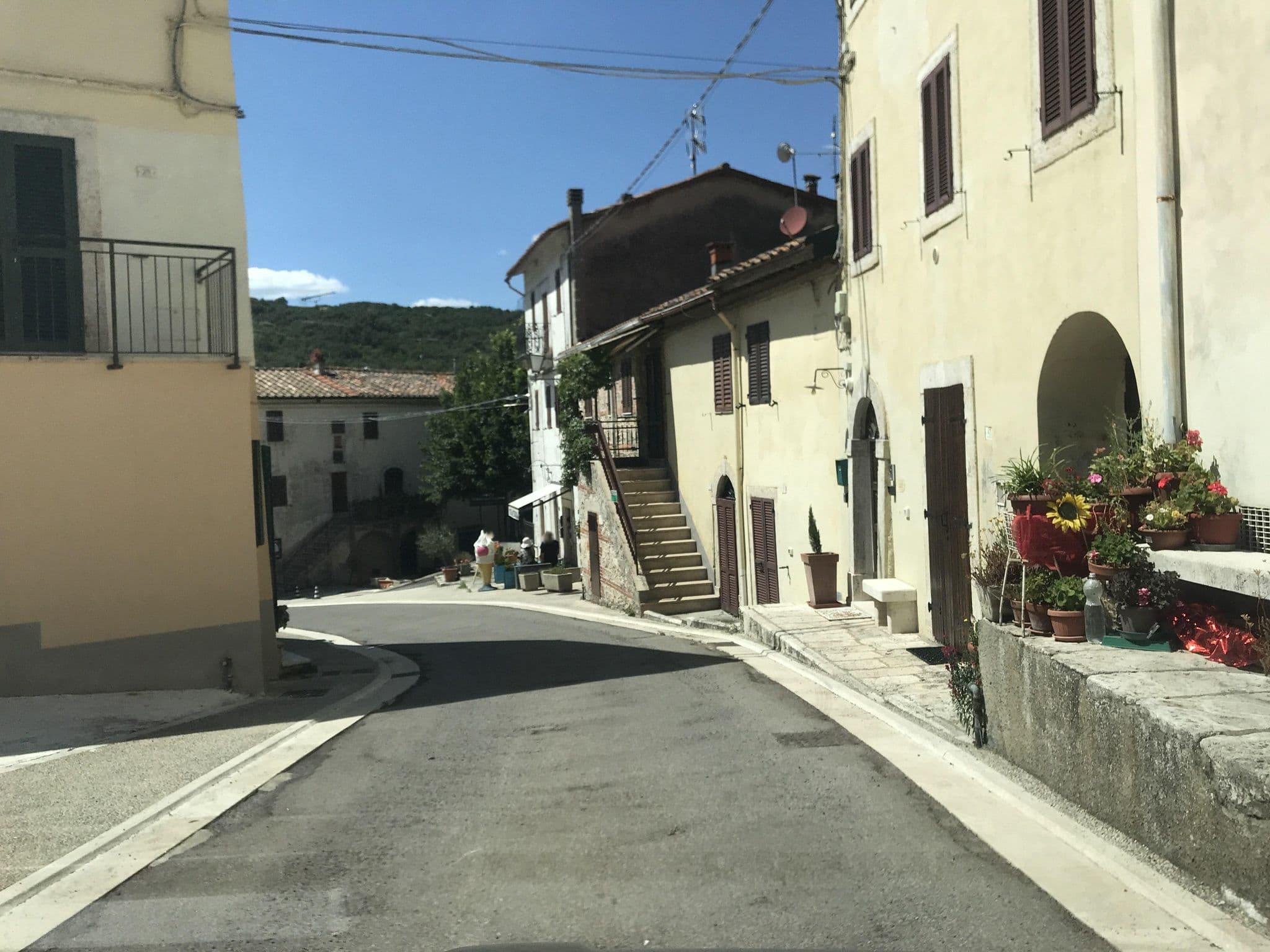 Street view near BBBagni, Abbadia San Salvatore — © panbauletto (CC BY-SA · Mapillary)