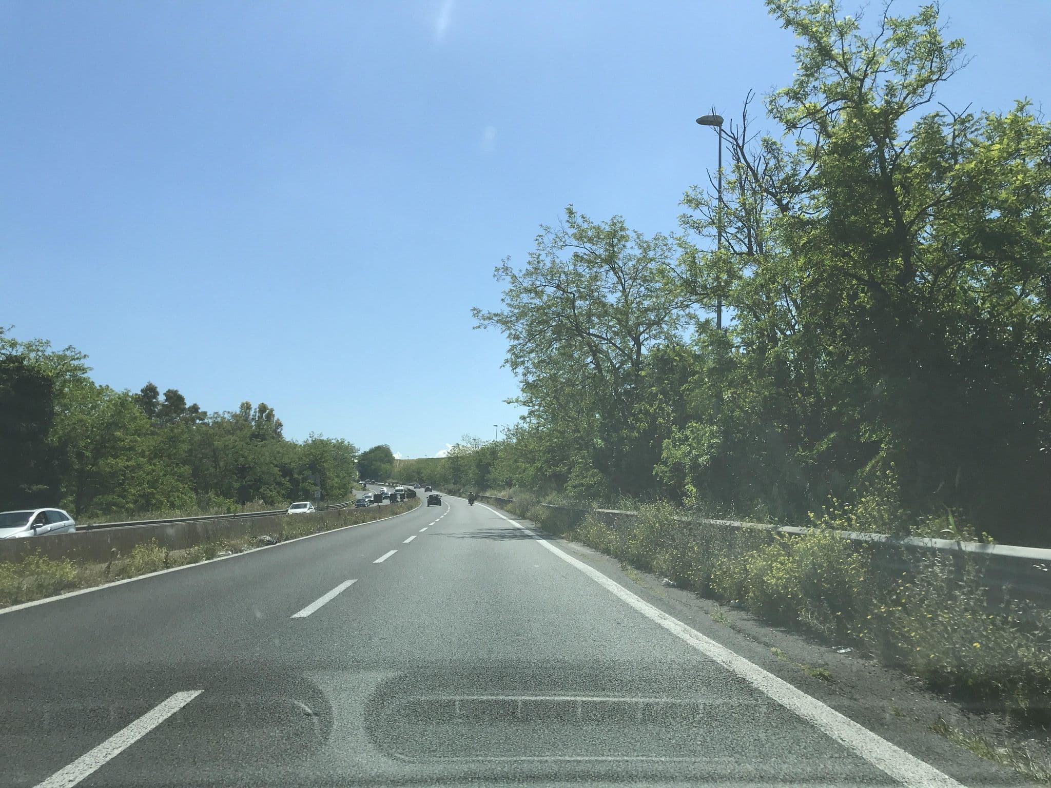 Street view near Aurelia, La Massimina-Casal Lumbroso — © panbauletto (CC BY-SA · Mapillary)