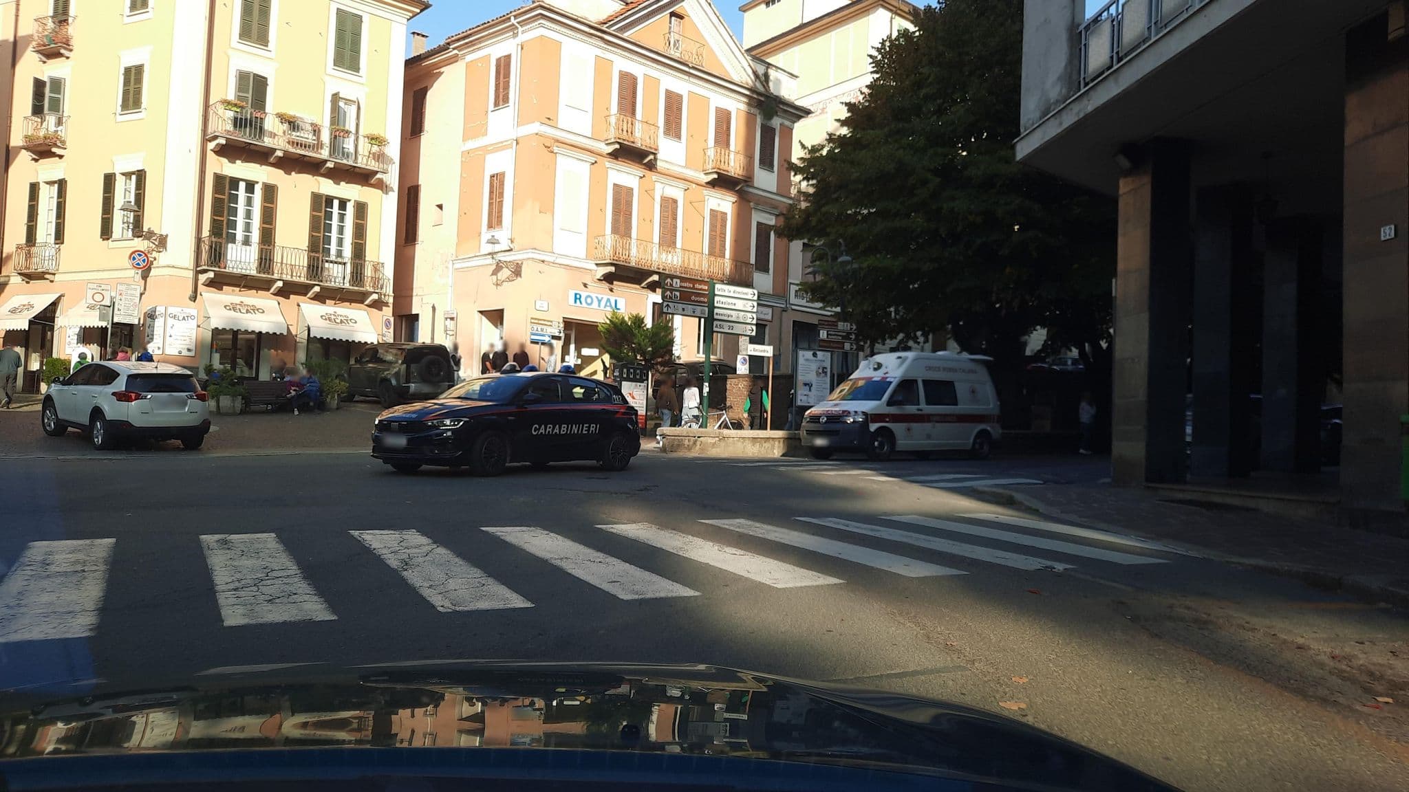Street view near Albergo Royal, Acqui Terme — © wegavision (CC BY-SA · Mapillary)