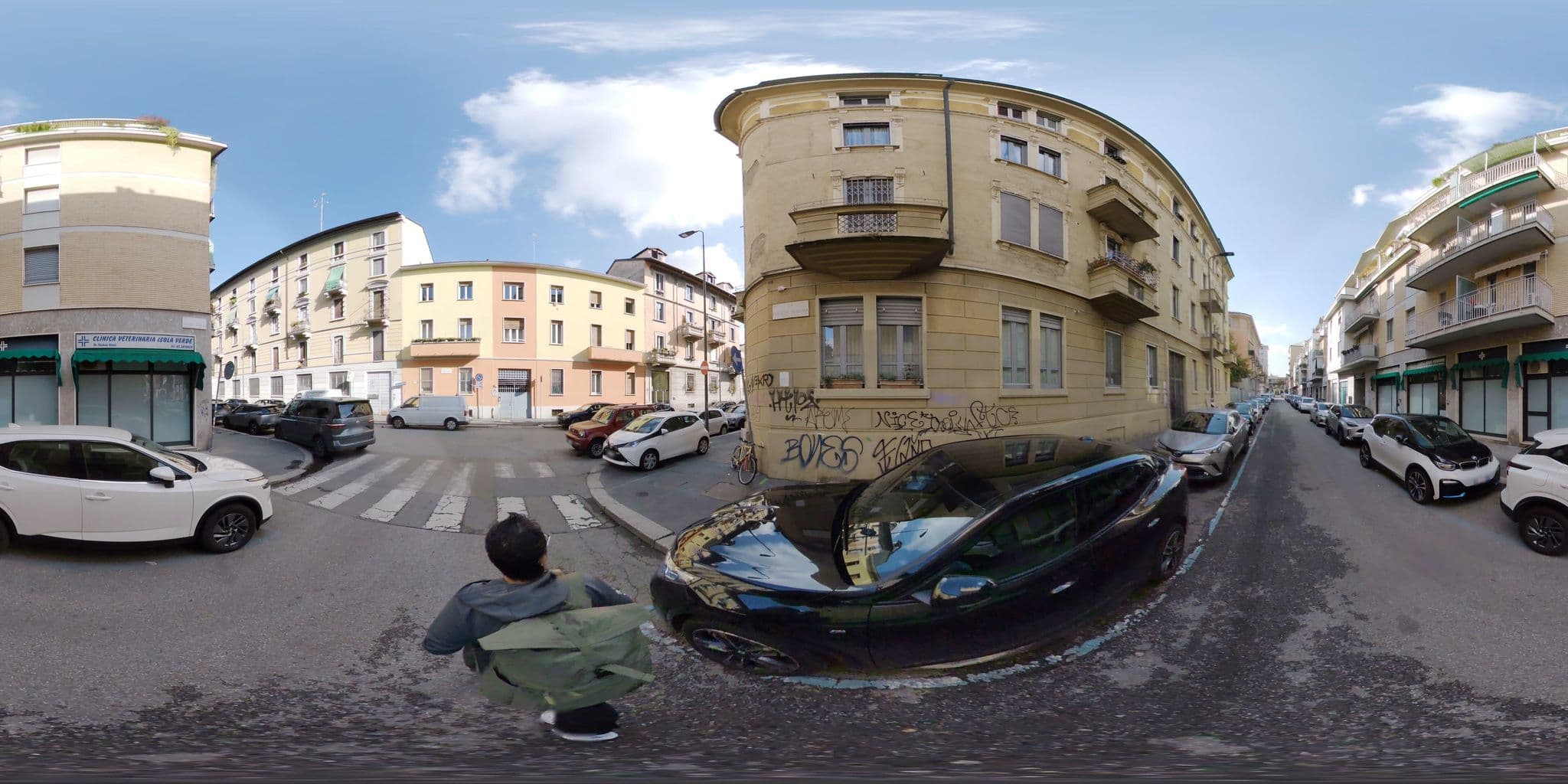 Street view near Le Comari, Adriano — © mapconcierge (CC BY-SA · Mapillary)