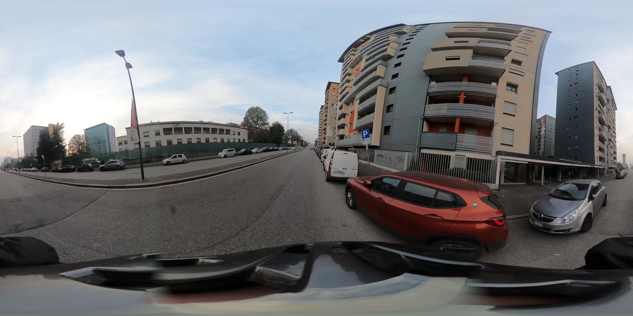 Street view near Residence Milano Bicocca, Sesto San Giovanni — © jacopofar (CC BY-SA · Mapillary)