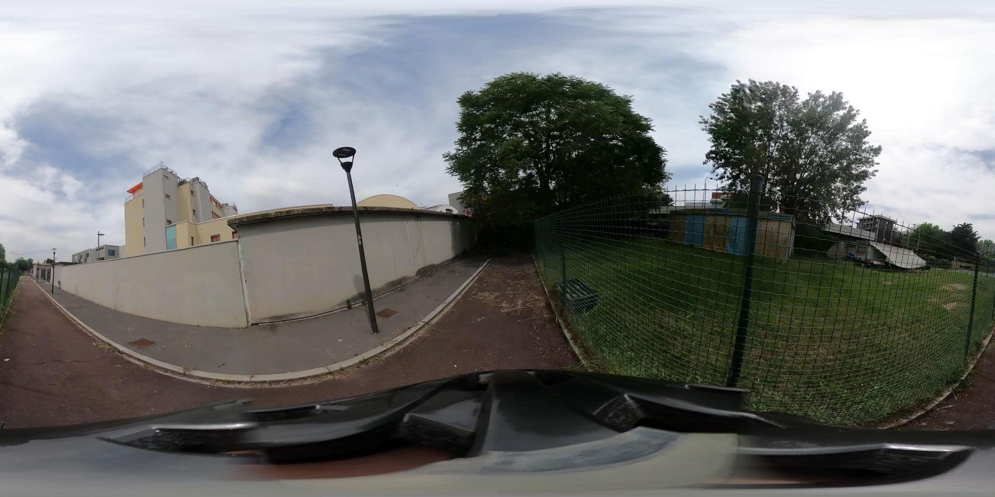 Street view near big bag box, Adriano — © jacopofar (CC BY-SA · Mapillary)