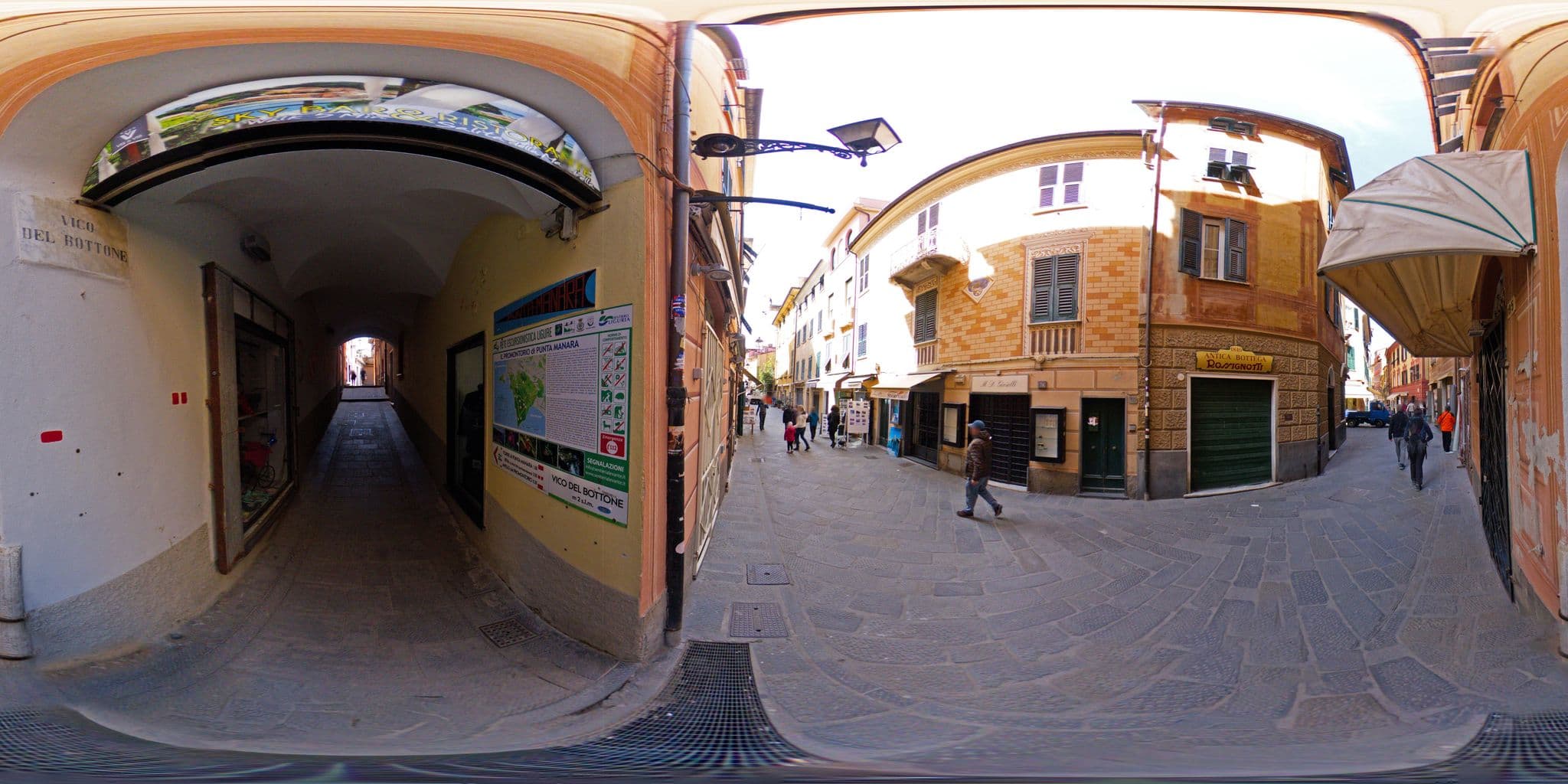 Street view near Nel Blu, Sestri Levante — © AllWays360 (CC BY-SA · Mapillary)