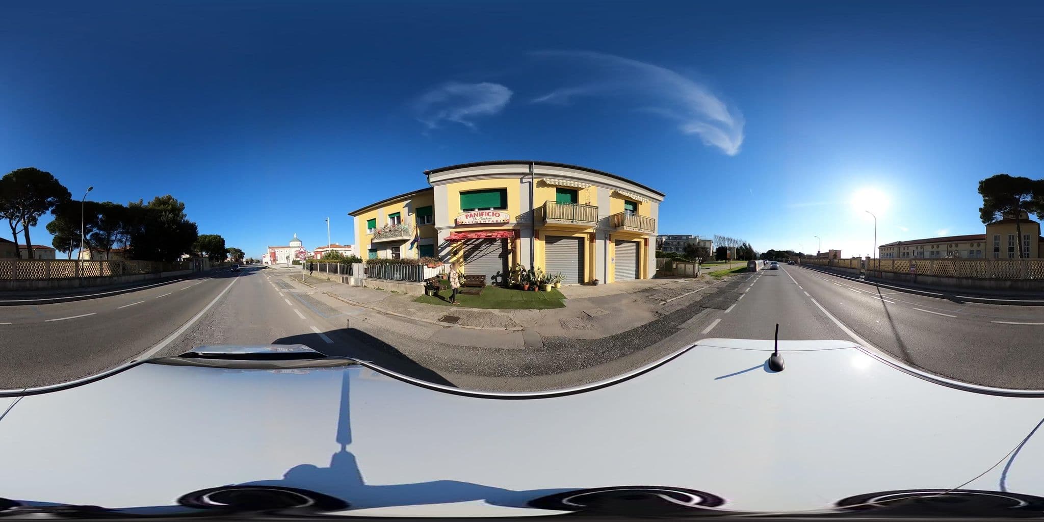 Street view near Sea View Flat, Tirrenia — © momix (CC BY-SA · Mapillary)