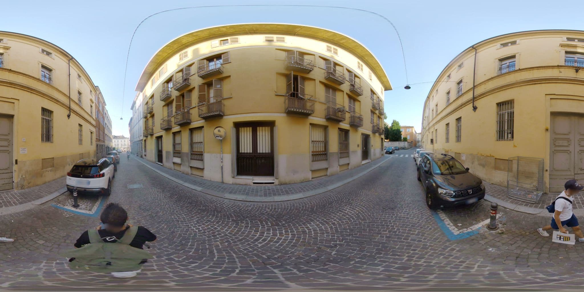 Street view near Casa Amur, Parma — © mapconcierge (CC BY-SA · Mapillary)