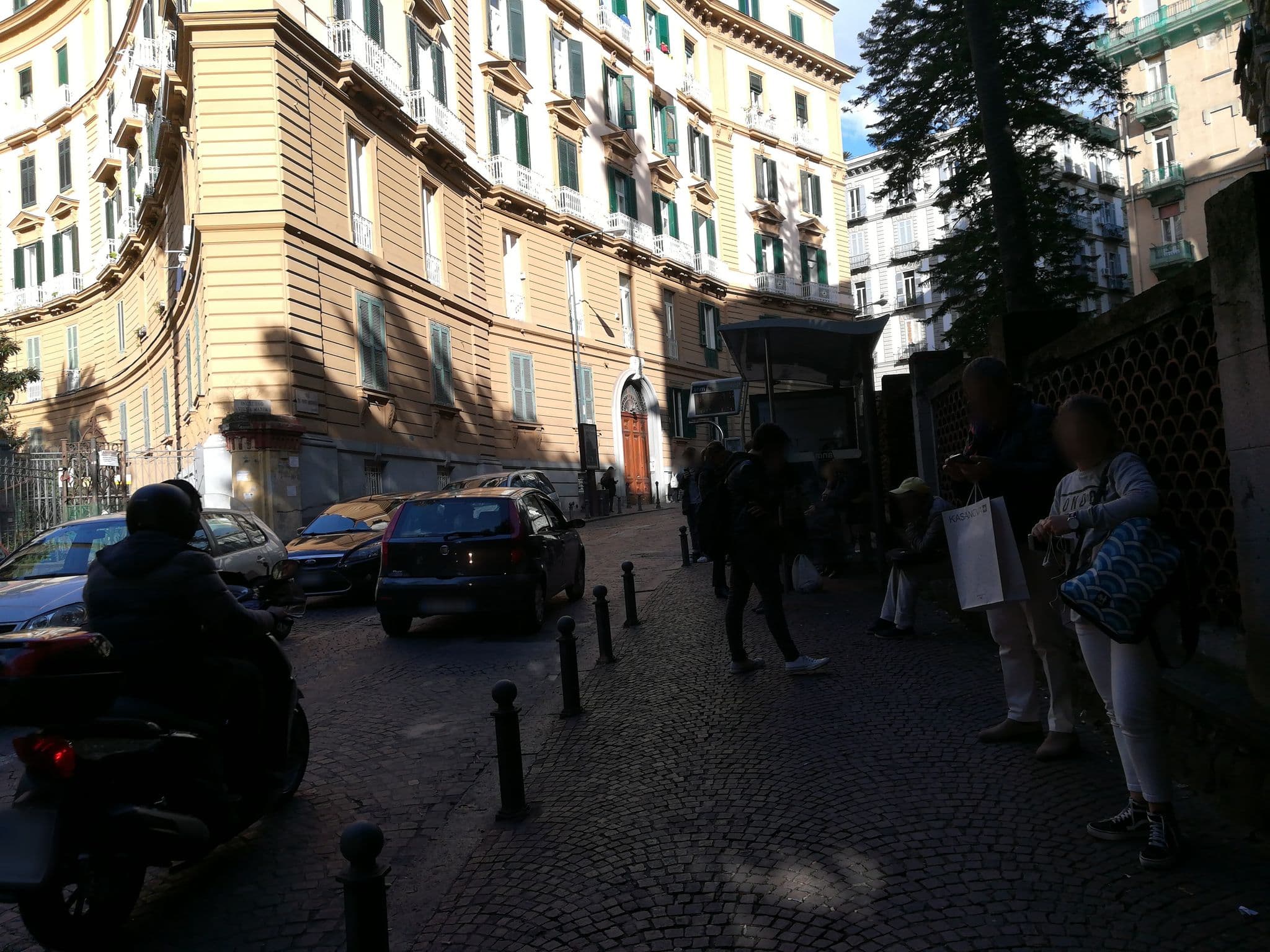 Street view near Amedeo Square, Vomero — © itsmelud (CC BY-SA · Mapillary)