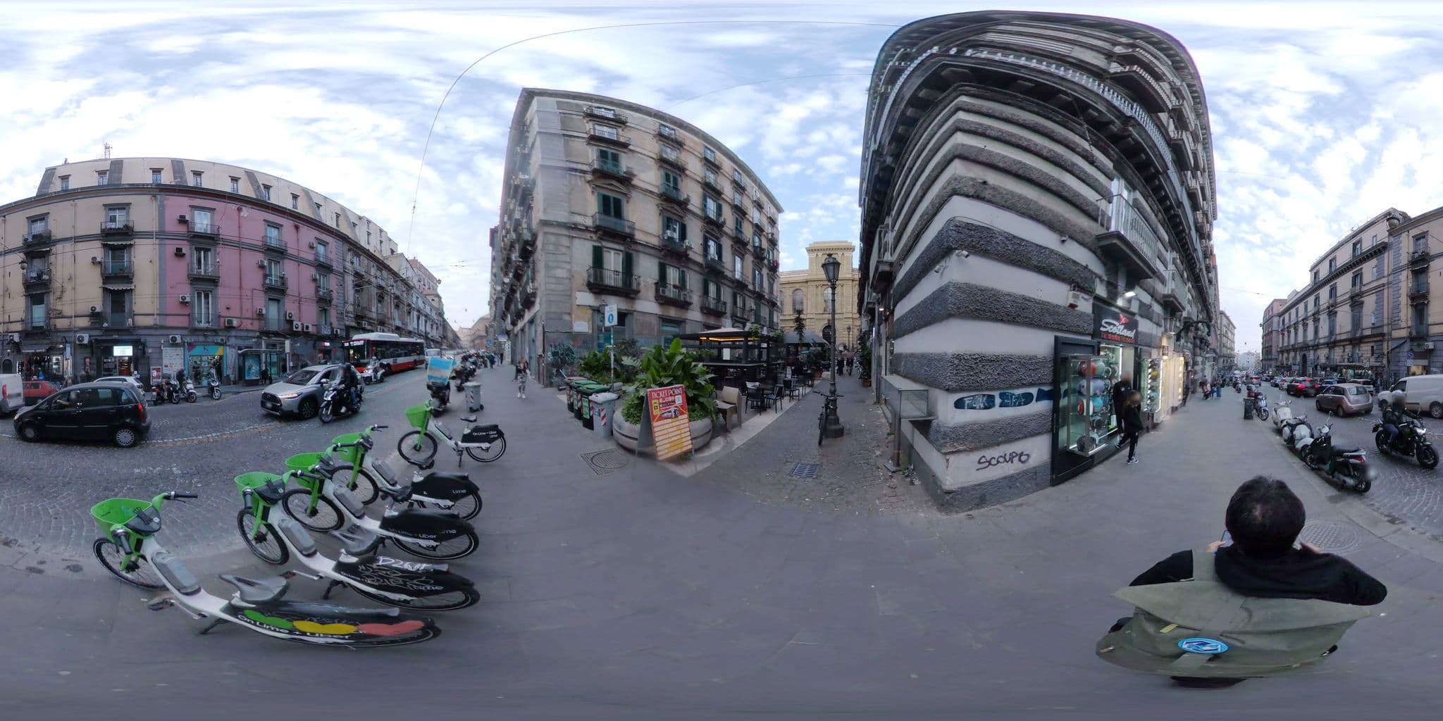 Street view near La Locanda Dell'arte, Avvocata — © mapconcierge (CC BY-SA · Mapillary)