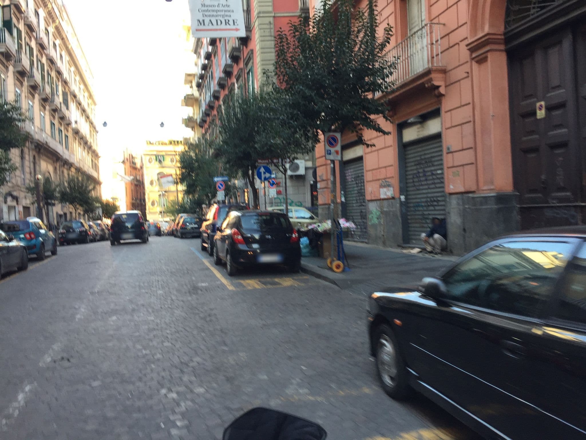 Street view near Allegoria Dell'aurora, San Lorenzo — © luis92 (CC BY-SA · Mapillary)