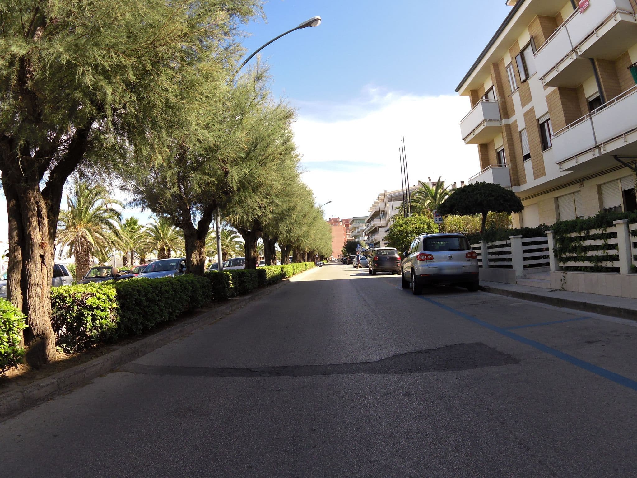 Street view near Casa Prima Fila Mare, Porto San Giorgio — © czmrtn (CC BY-SA · Mapillary)