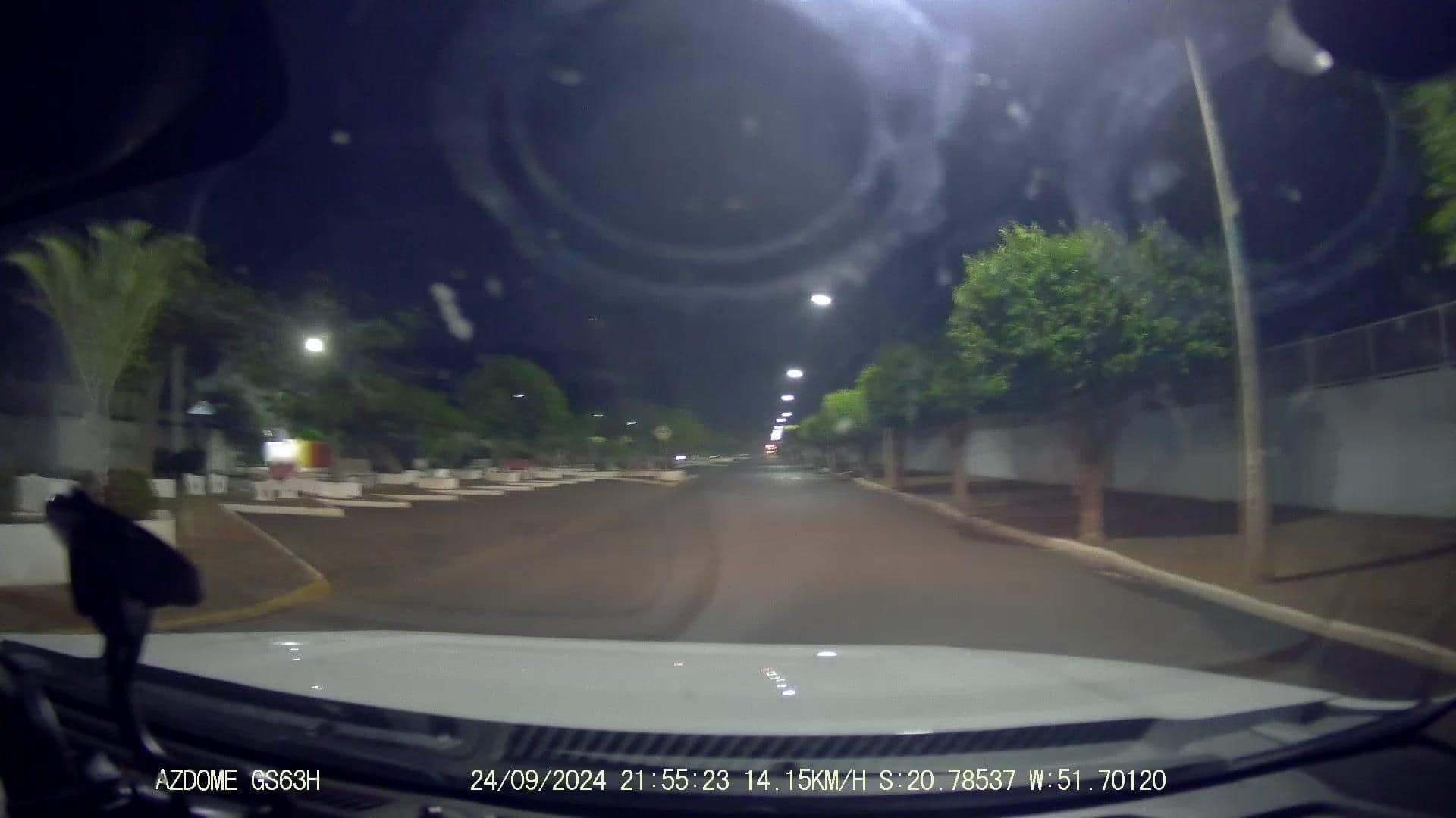 Street view near Hotel Brito, Três Lagoas — © jaderbavaresco (CC BY-SA · Mapillary)