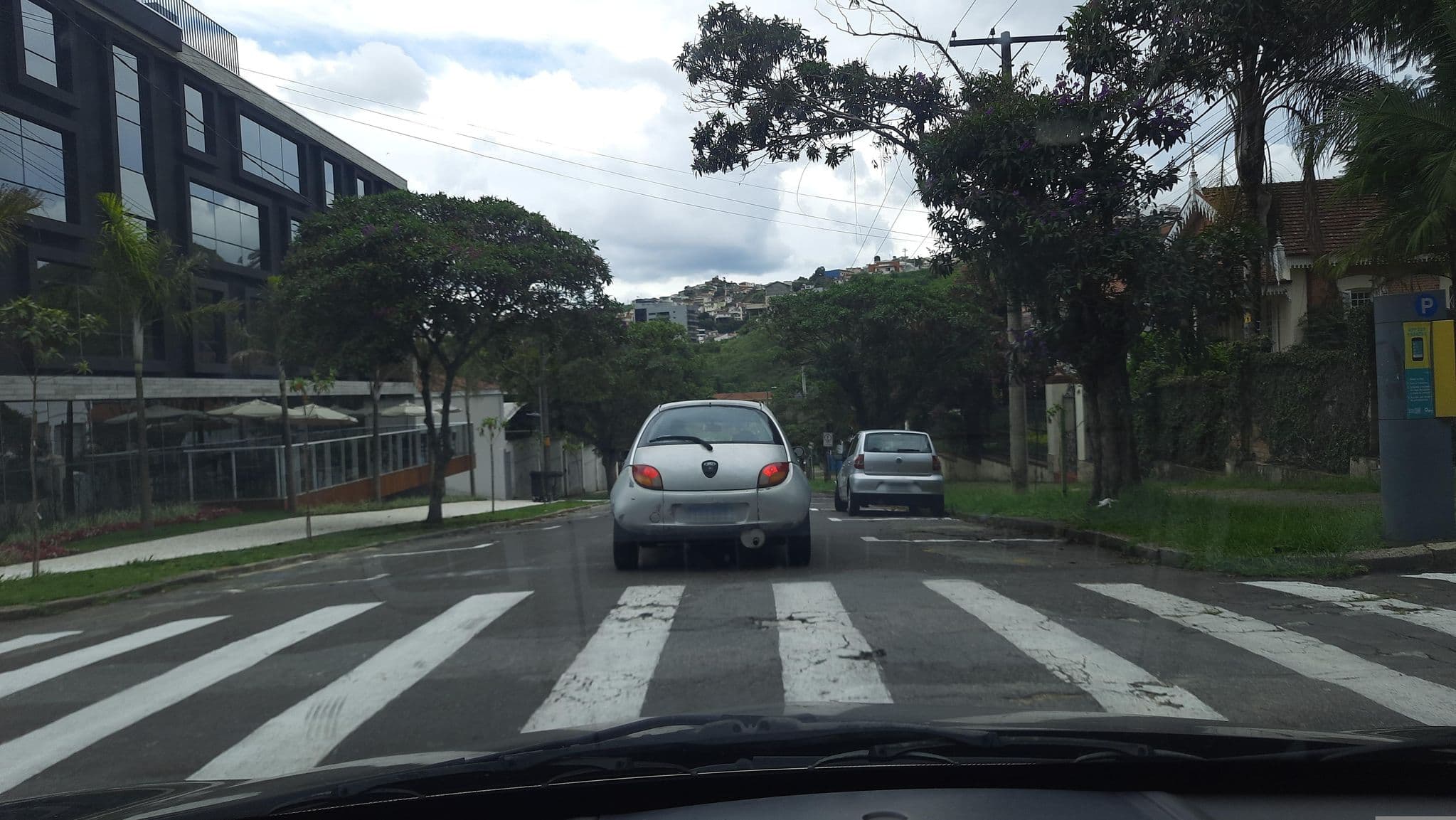 Street view near Ibis Styles, Poços de Caldas — © alemenezes (CC BY-SA · Mapillary)