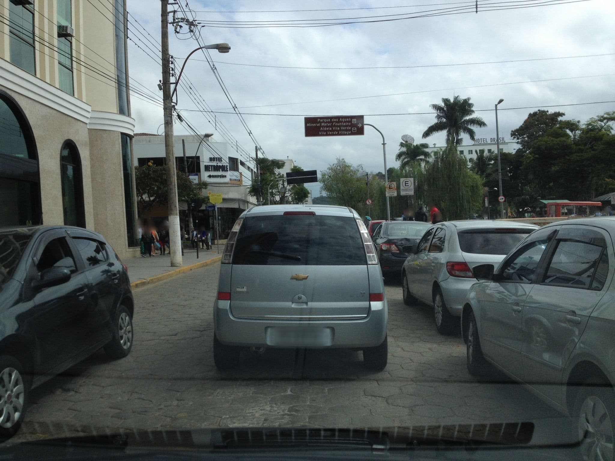 Street view near Ponto Chic Hotel, São Lourenço — © jglacerda (CC BY-SA · Mapillary)