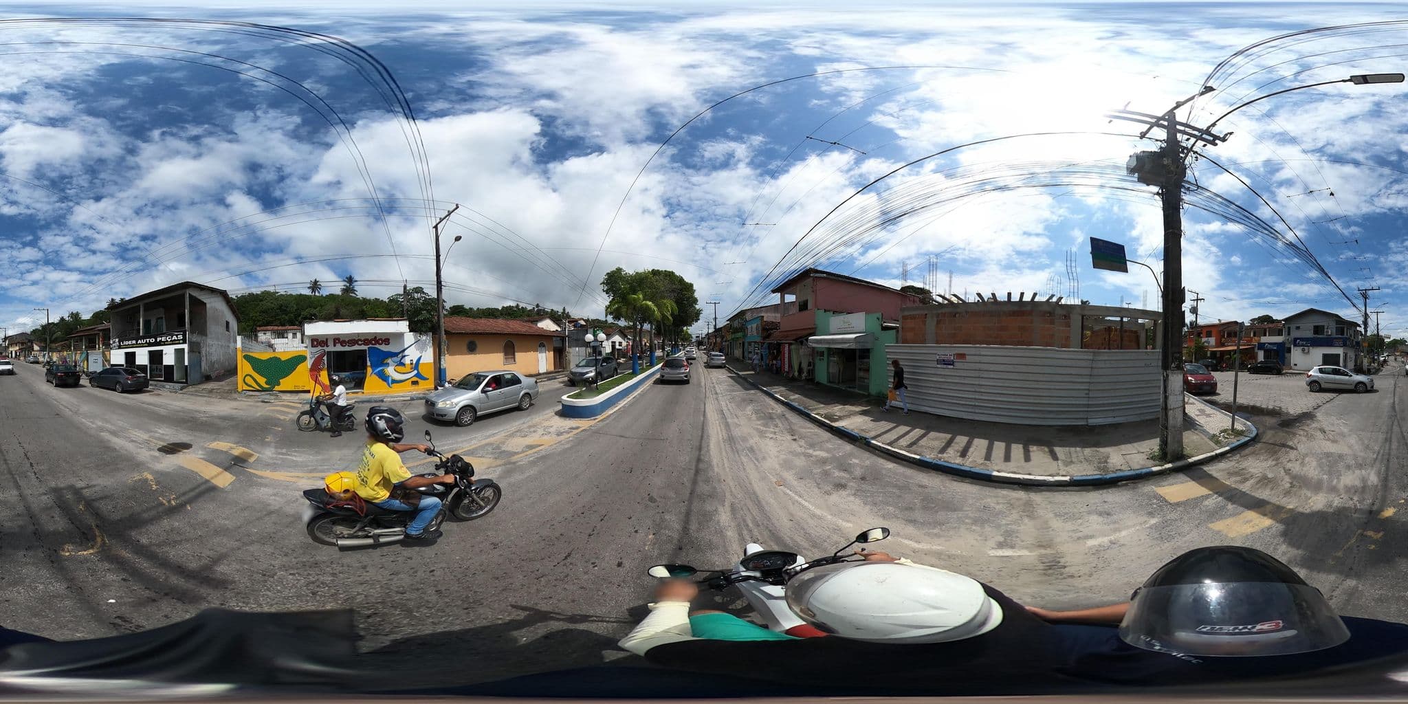 Street view near Pousada Morada do Sol, Santa Cruz Cabrália — © mauriciomensura (CC BY-SA · Mapillary)