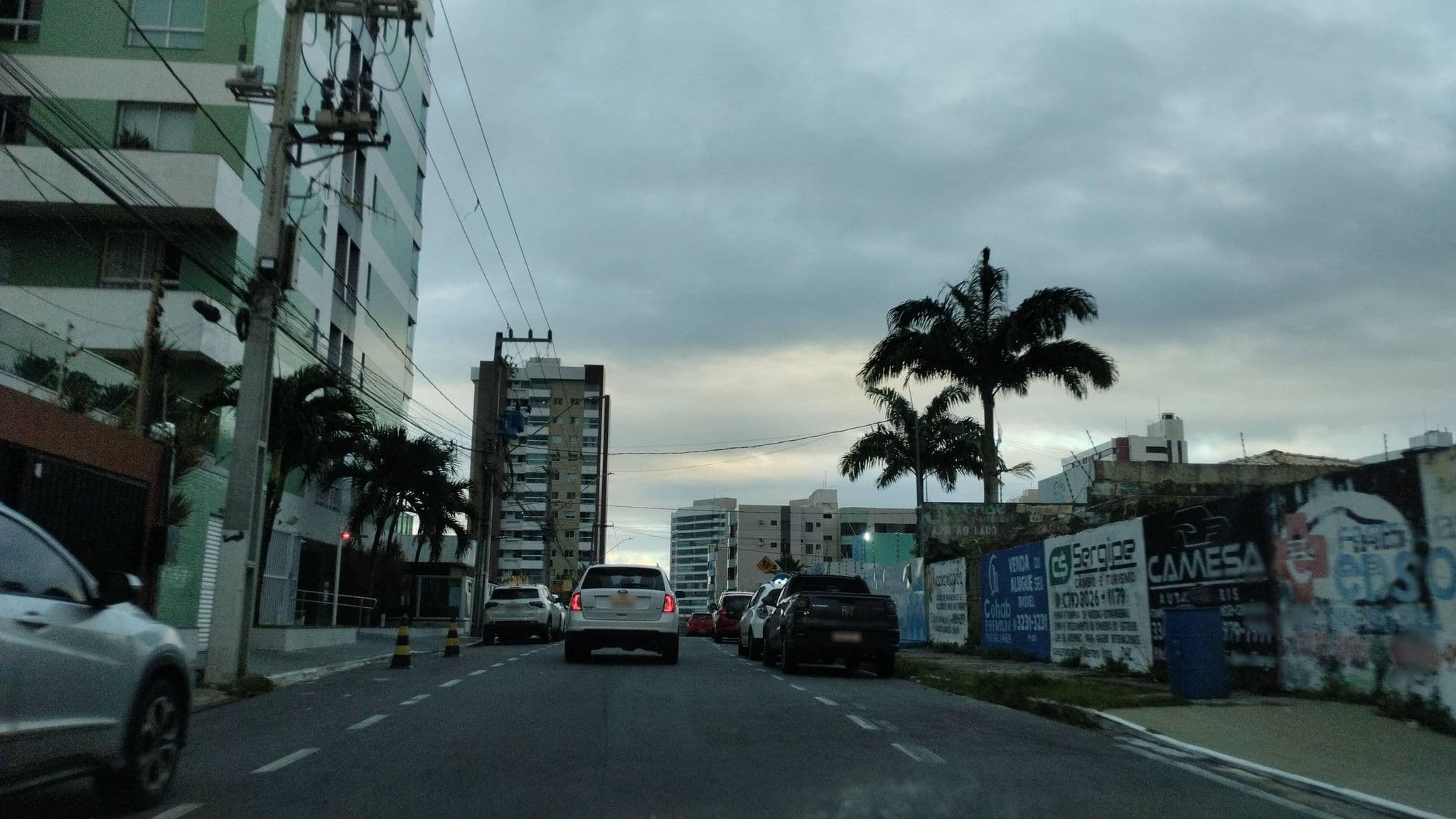 Street view near Pousada Bluemar, Aracaju — © Kaart_Local (CC BY-SA · Mapillary)