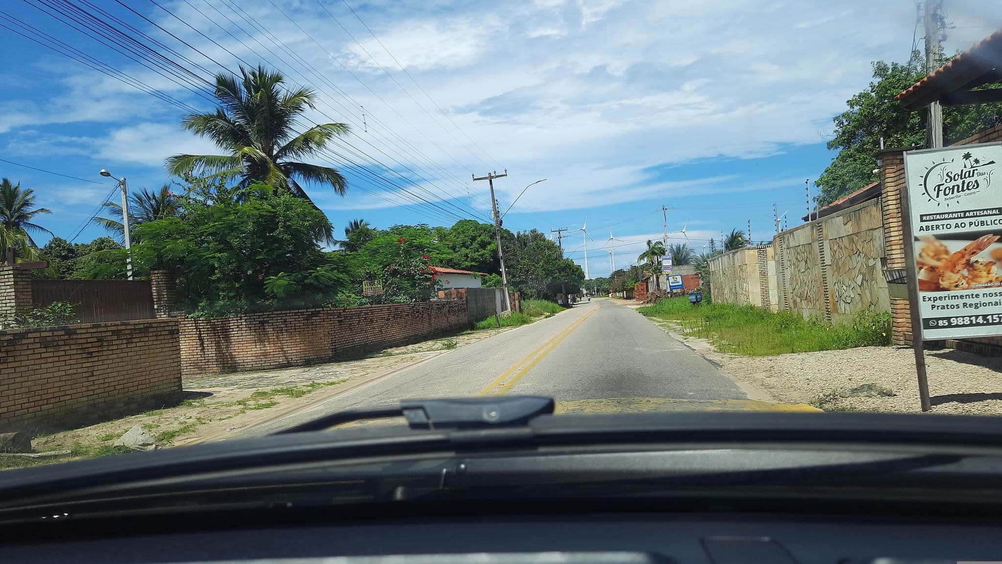 Street view near Pousada Solar das Fontes, Beberibe — © alemenezes (CC BY-SA · Mapillary)