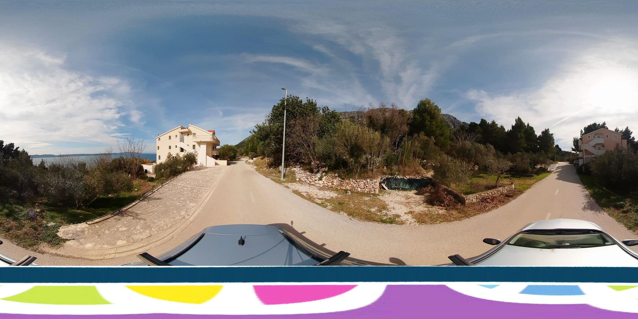 Street view near Villa Maslina Olive, Podgora — © SilvioBasic (CC BY-SA · Mapillary)
