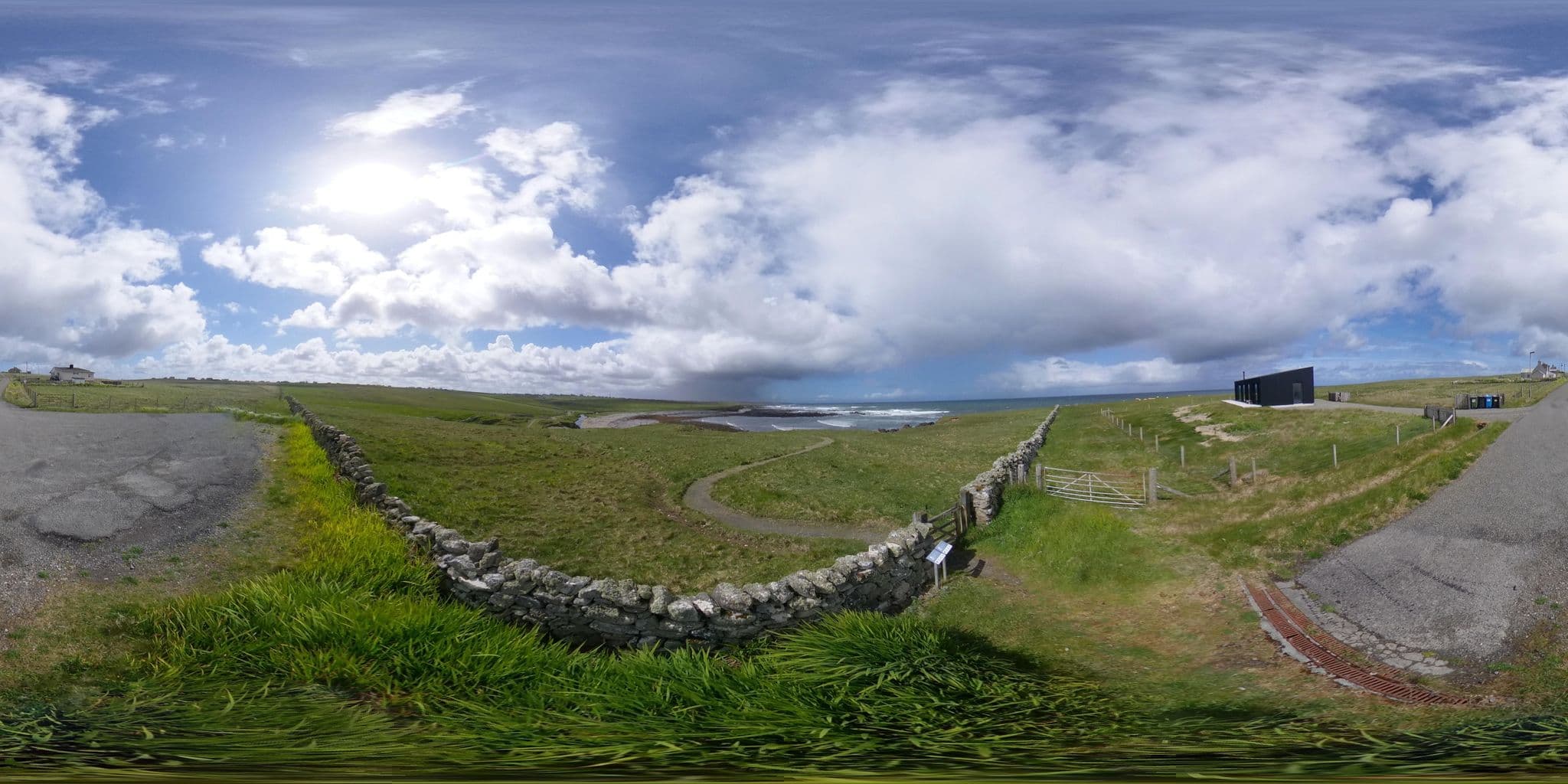 Street view near Brighid., Isle of Lewis — © AllWays360 (CC BY-SA · Mapillary)