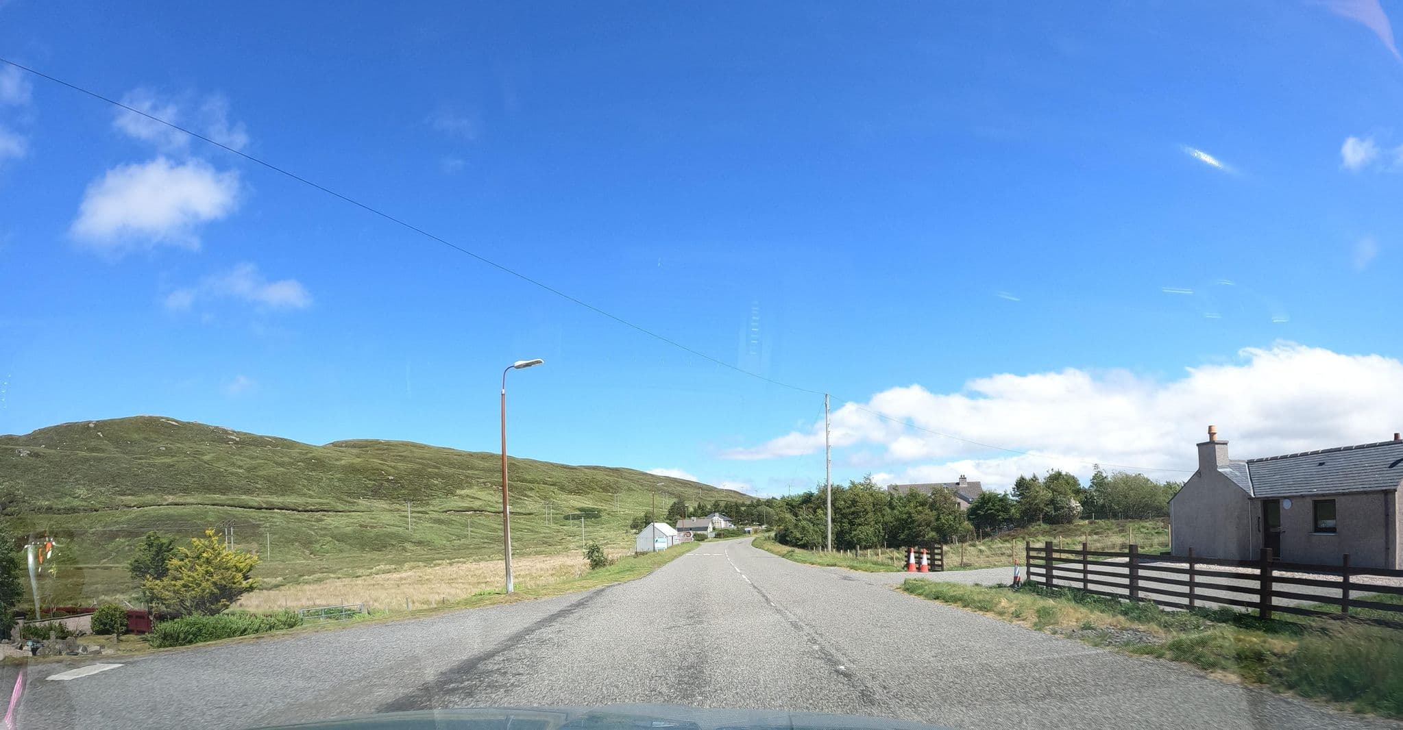 Street view near Balallan West End 73, Stornoway — © hobgoblin (CC BY-SA · Mapillary)
