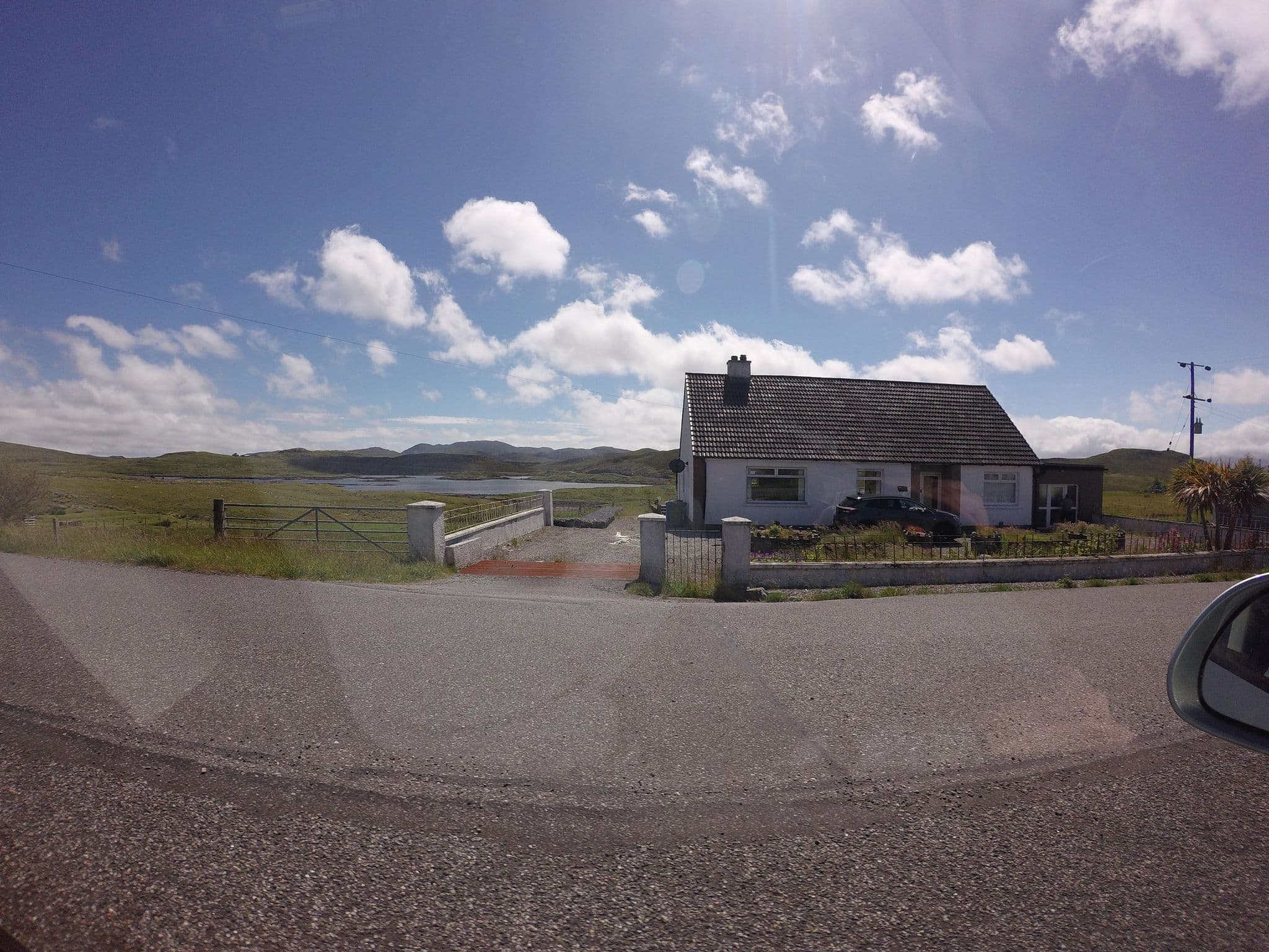 Street view near Balallan West End 66, Stornoway — © hobgoblin (CC BY-SA · Mapillary)