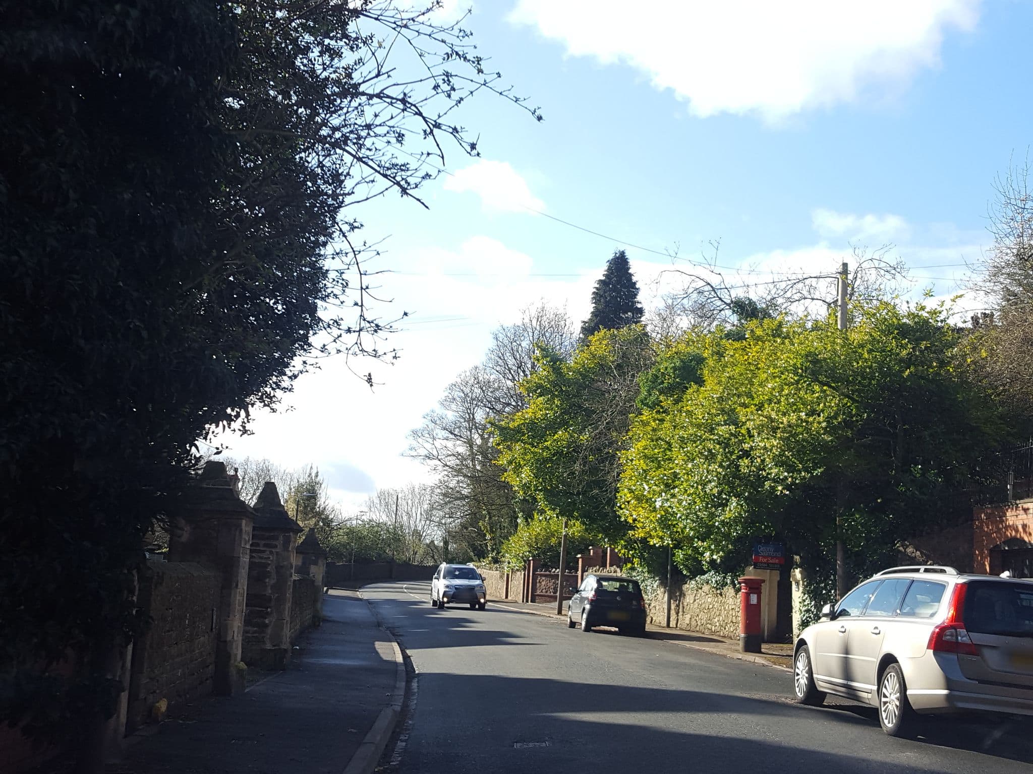 Street view near Walmer Lodge, Great Malvern — © domdomegg (CC BY-SA · Mapillary)