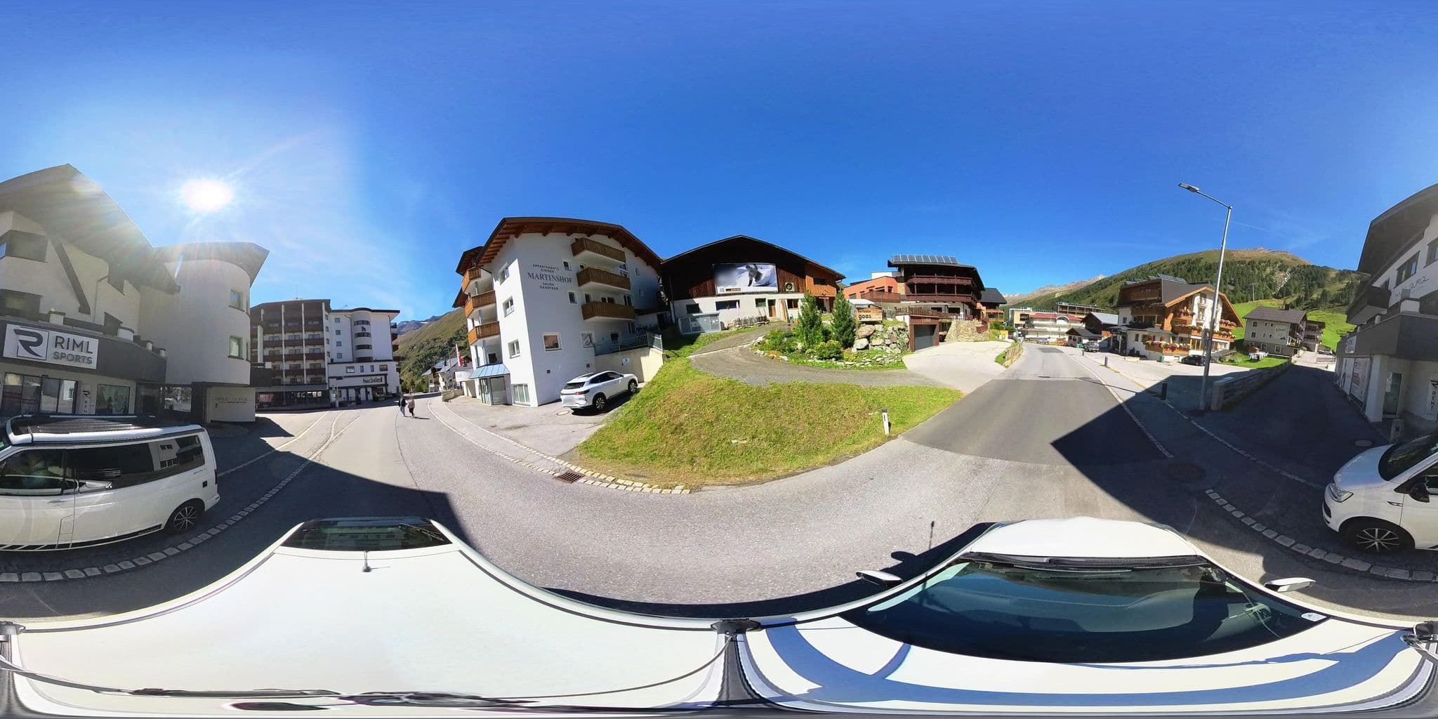 Street view near Hotel Haus Gurgl, Sölden