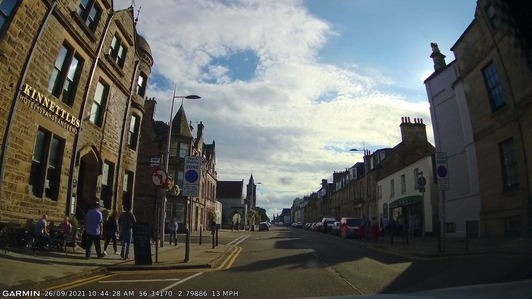 Street view near Ogston Hotel, Saint Andrews — © gmc (CC BY-SA · Mapillary)