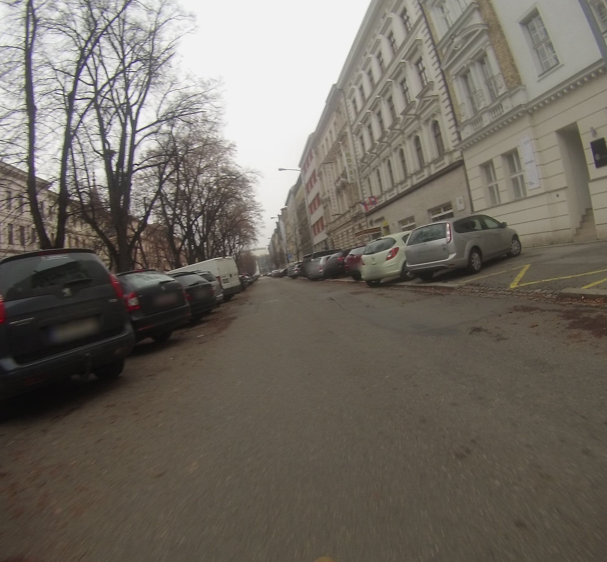Street view near Europa, Brno — © pivnik (CC BY-SA · Mapillary)