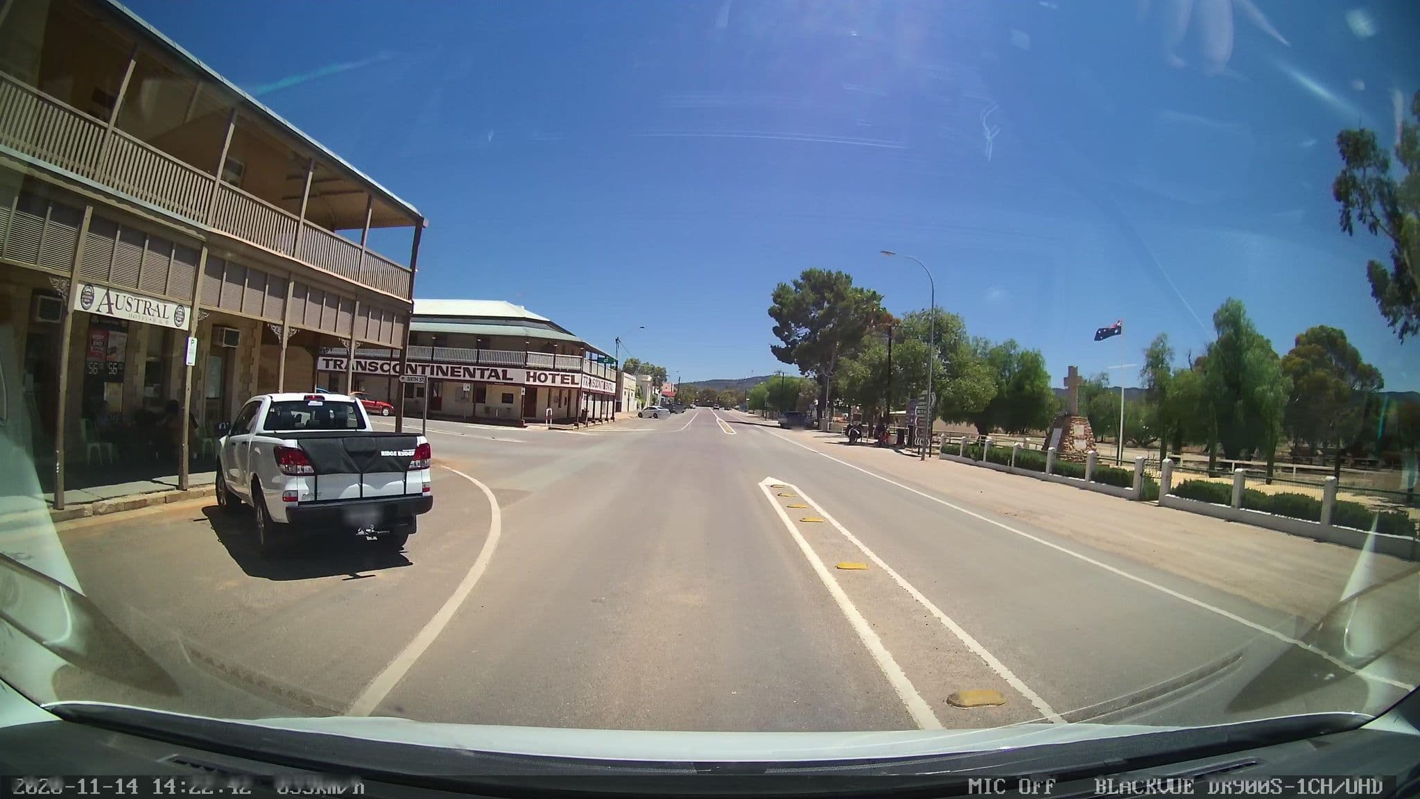 Street view near Austral Inn Bed and Breakfast Quorn (Australia), Quorn — © bob3bob3 (CC BY-SA · Mapillary)