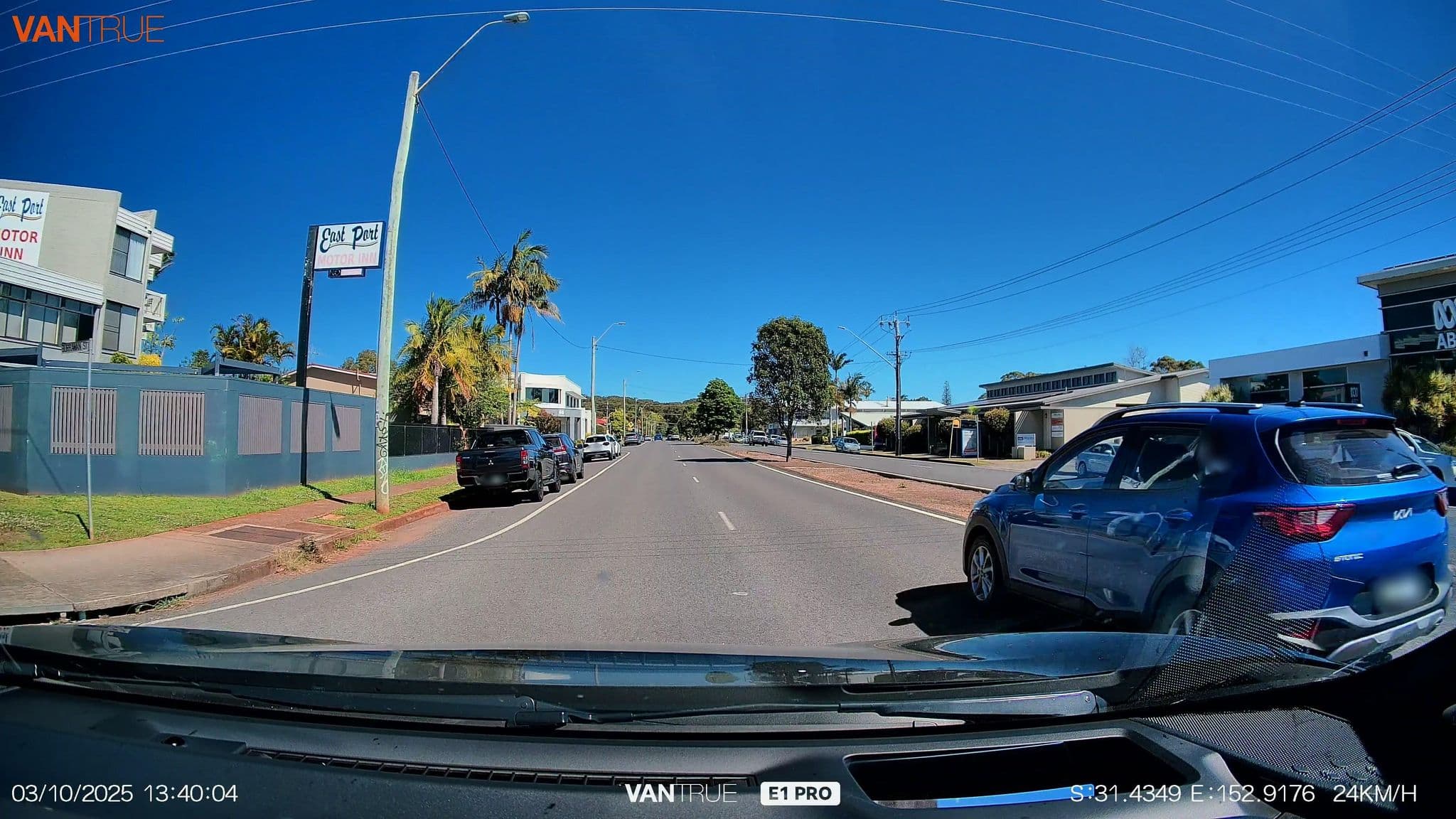 Street view near Best Western Lord Street Motel Port Macquarie, Port Macquarie — © davidar (CC BY-SA · Mapillary)