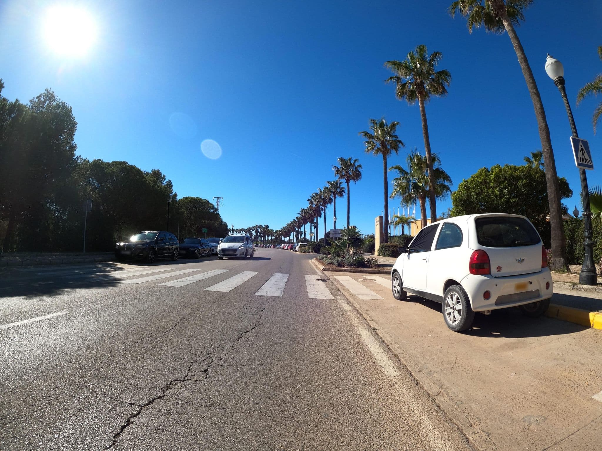 Street view near Melia Sancti Petri Hotel 5 G.L, Chiclana de la Frontera — © Langfahrer (CC BY-SA · Mapillary)