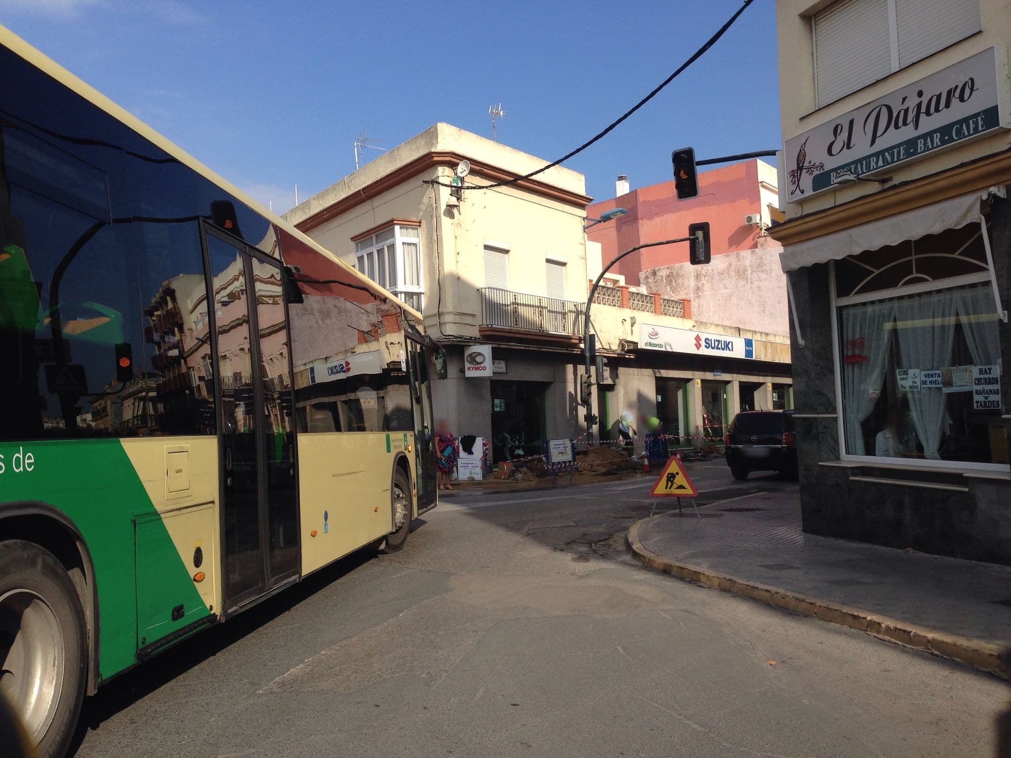 Street view near Hotel Alborán, Chiclana de la Frontera — © flidolin (CC BY-SA · Mapillary)