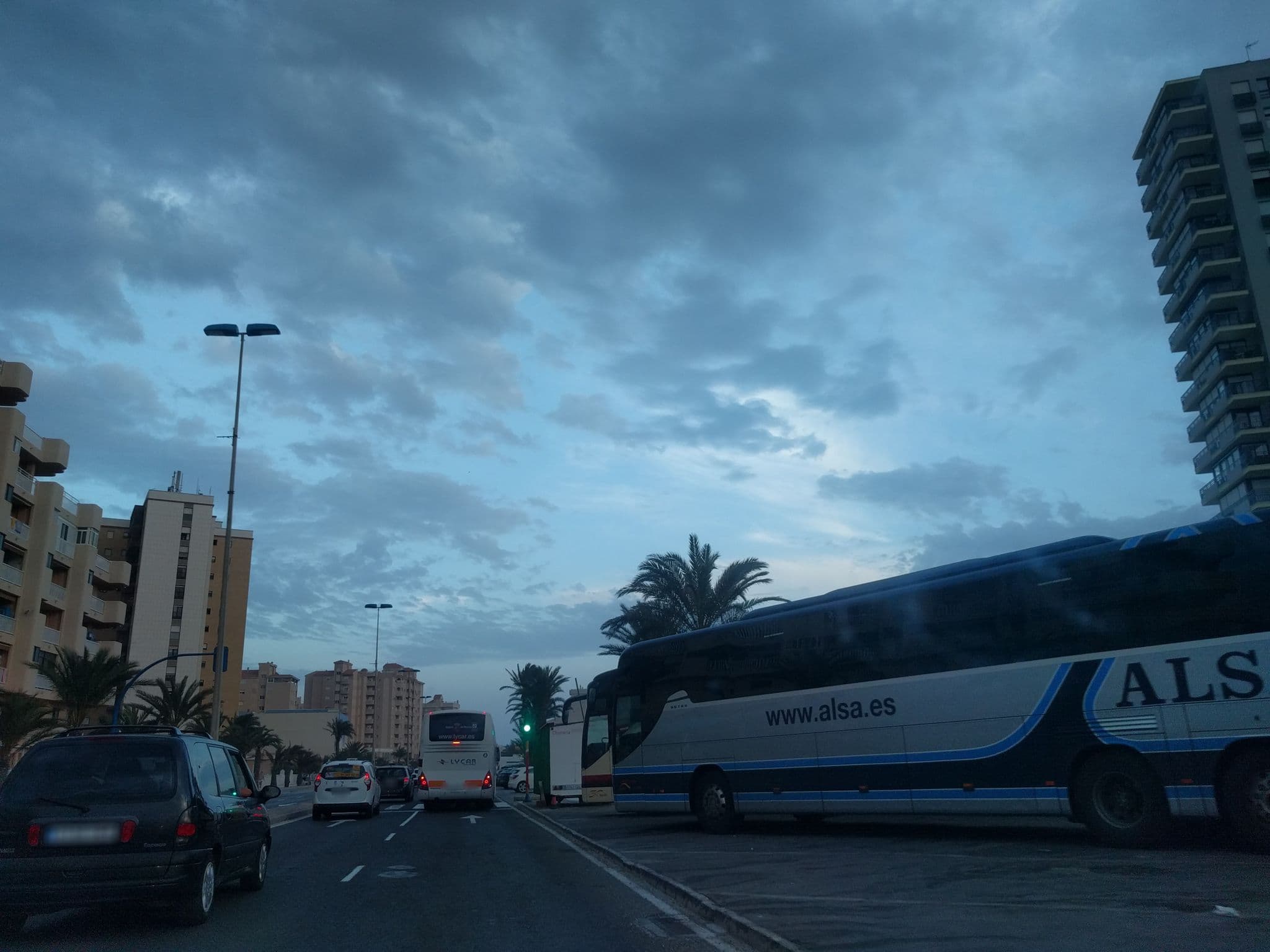 Street view near Oficina De Correos Junto A @entremares, La Manga del Mar Menor — © egofer (CC BY-SA · Mapillary)