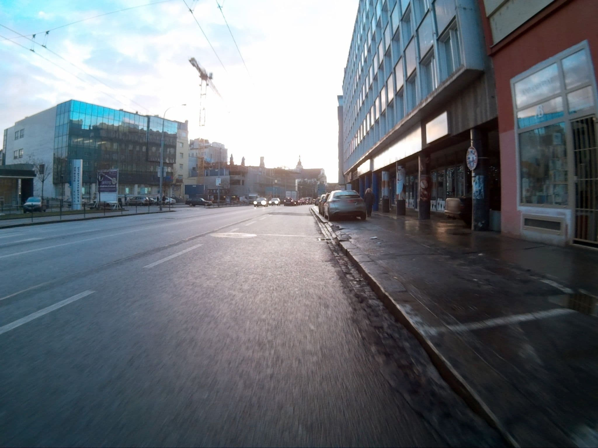 Street view near Continental, Brno — © hcz (CC BY-SA · Mapillary)