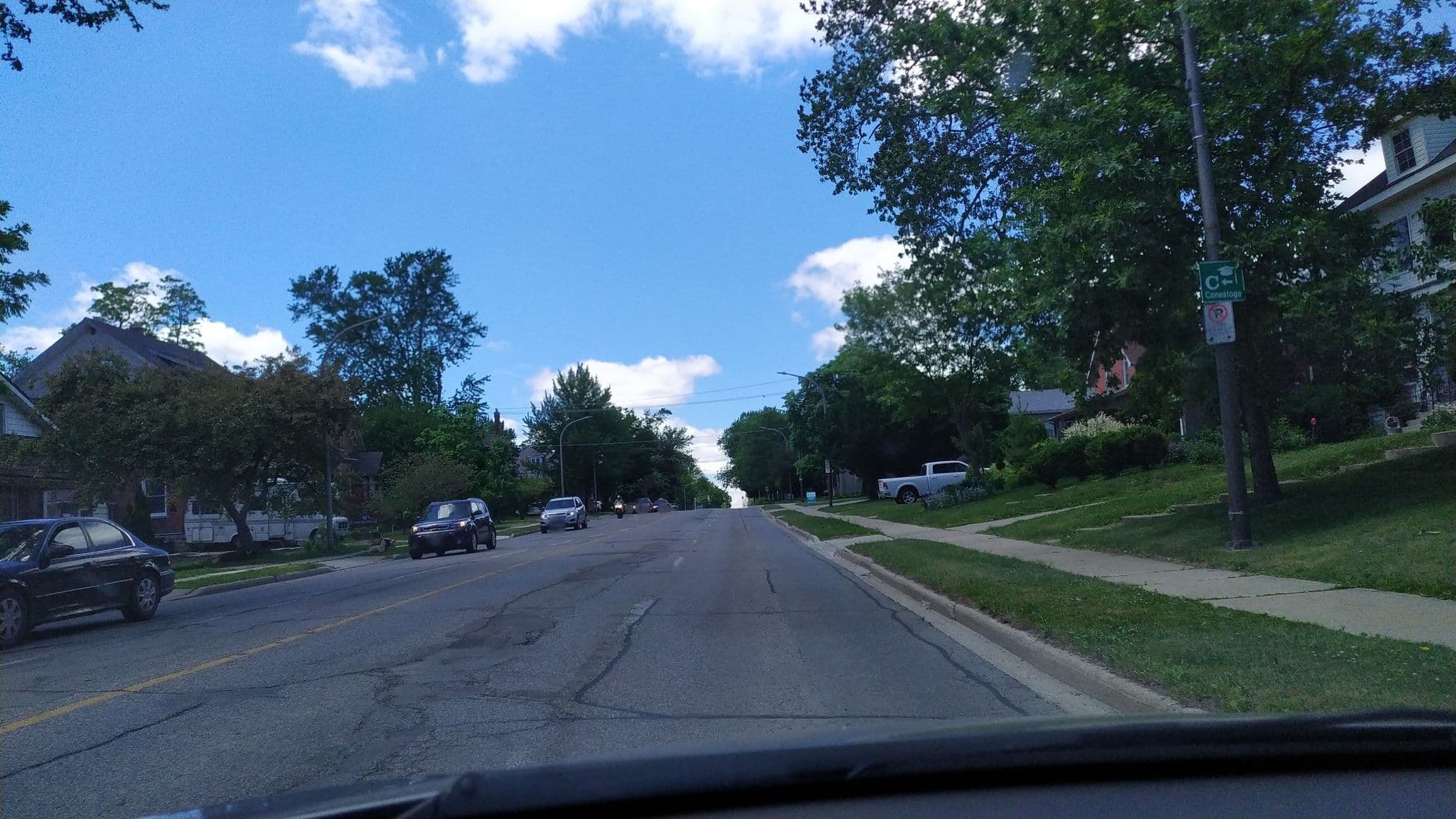 Street view near Alban Abbeys House, Stratford — © sun00 (CC BY-SA · Mapillary)