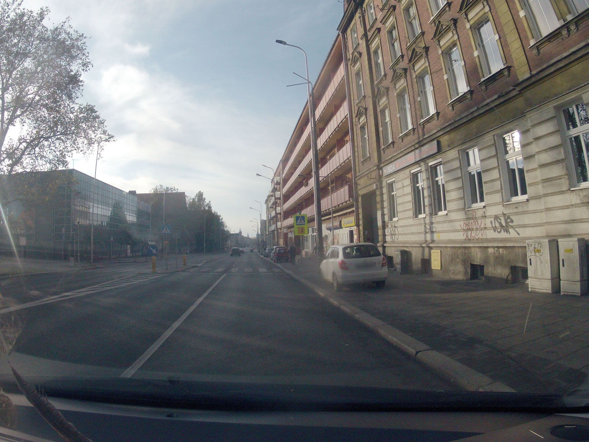 Street view near Małgorzata Jarosz Przedsiębiorstwo Handlowe Magnum, Opole — © ekeshkekesh (CC BY-SA · Mapillary)