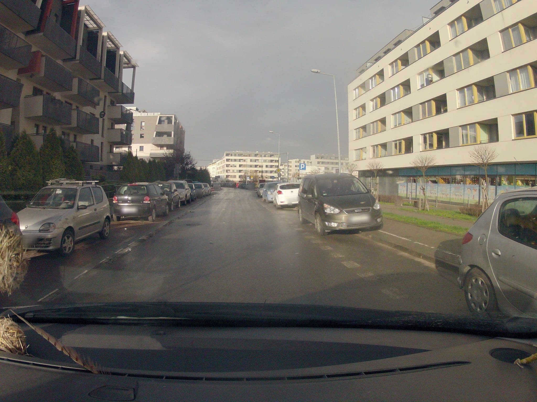 Street view near WYD accomodation Kraków, Libertów — © ekeshkekesh (CC BY-SA · Mapillary)
