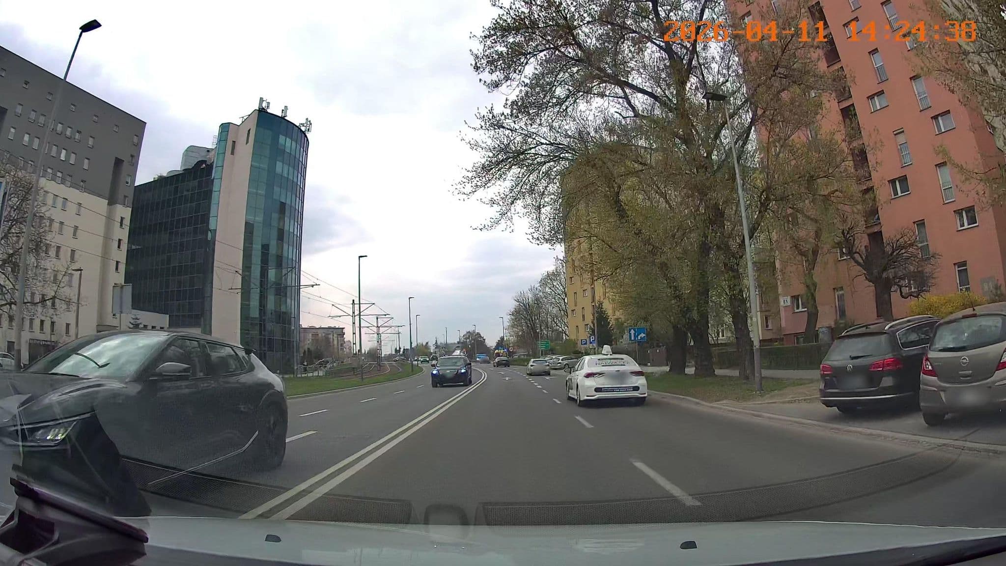 Street view near Budget Stay Apartment, Kraków — © jswk (CC BY-SA · Mapillary)